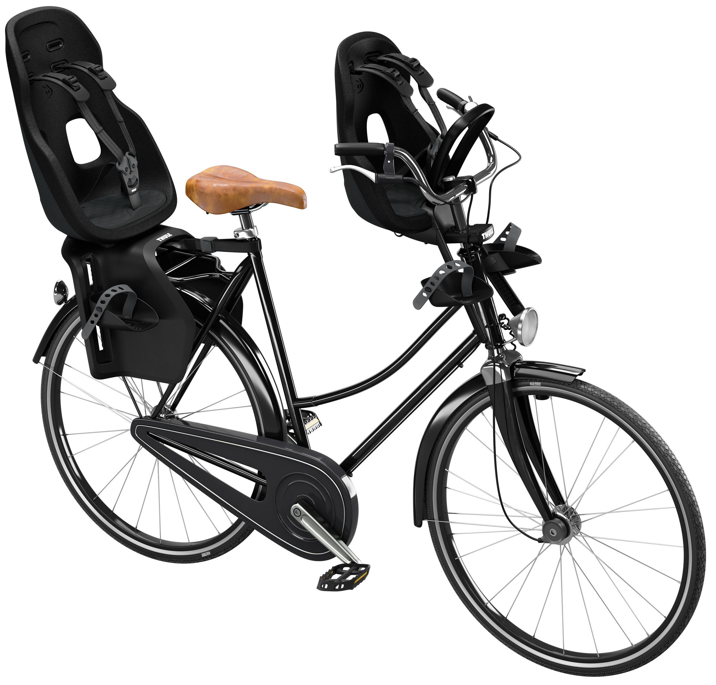 Kinderzitje achter Thule Yepp Nexxt 2 Maxi voor bagagedragerbevestiging - midnight black - Afbeelding 3