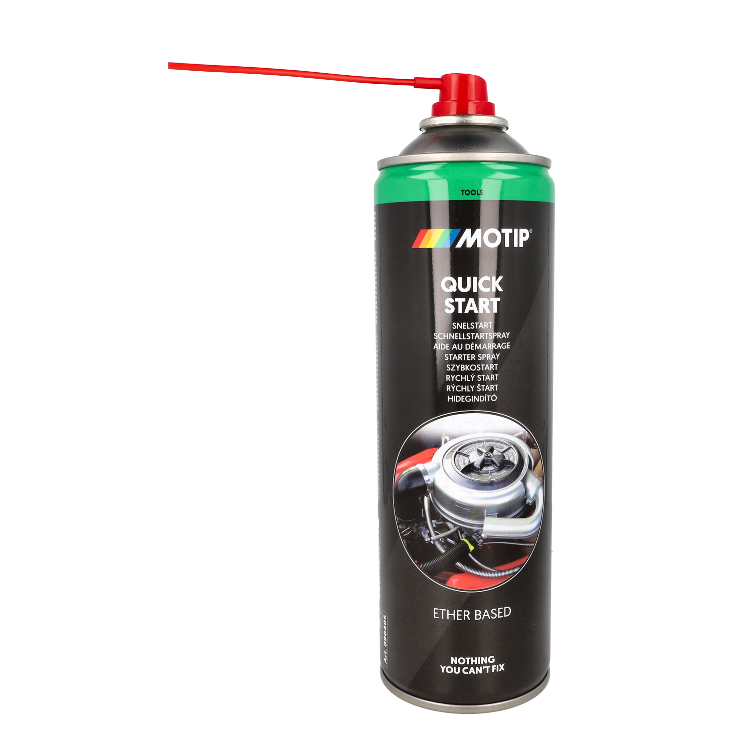Snelstartspray Motip 500ml Spuitbus 090405 - Afbeelding 3