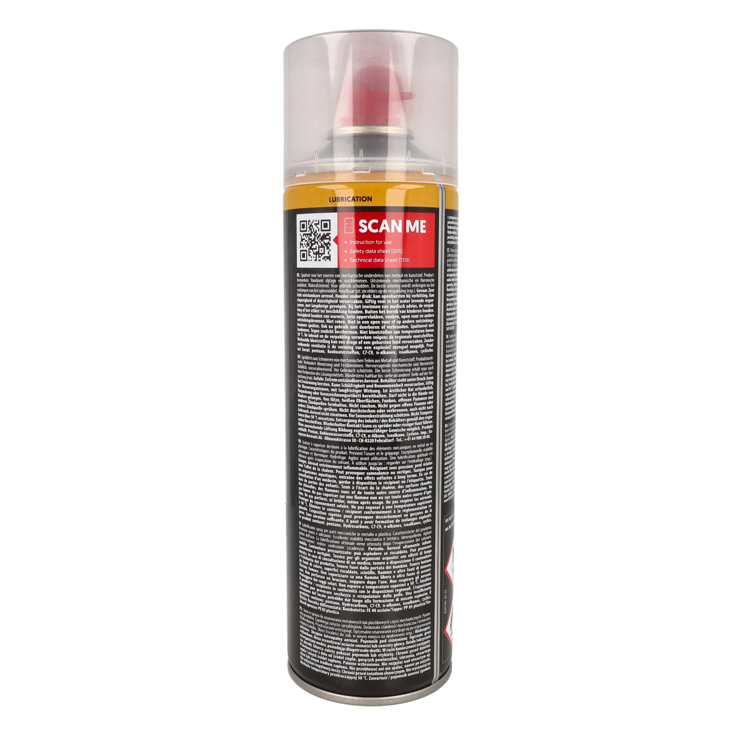 Ptfe Vet Motip 500ml Spuitbus Wit 090204 - Afbeelding 3