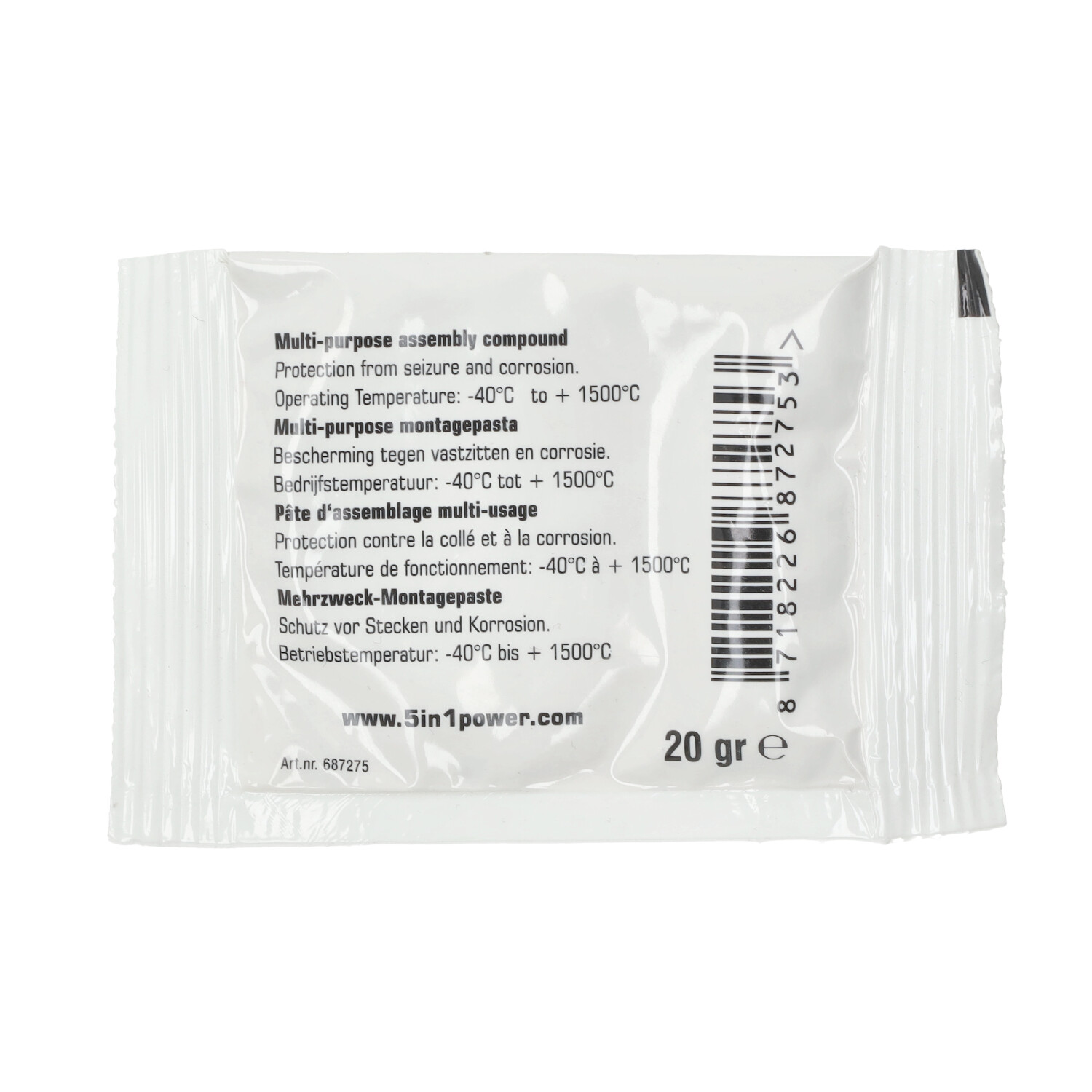 Keramisch Vet 5 In 1 20g - Afbeelding 2