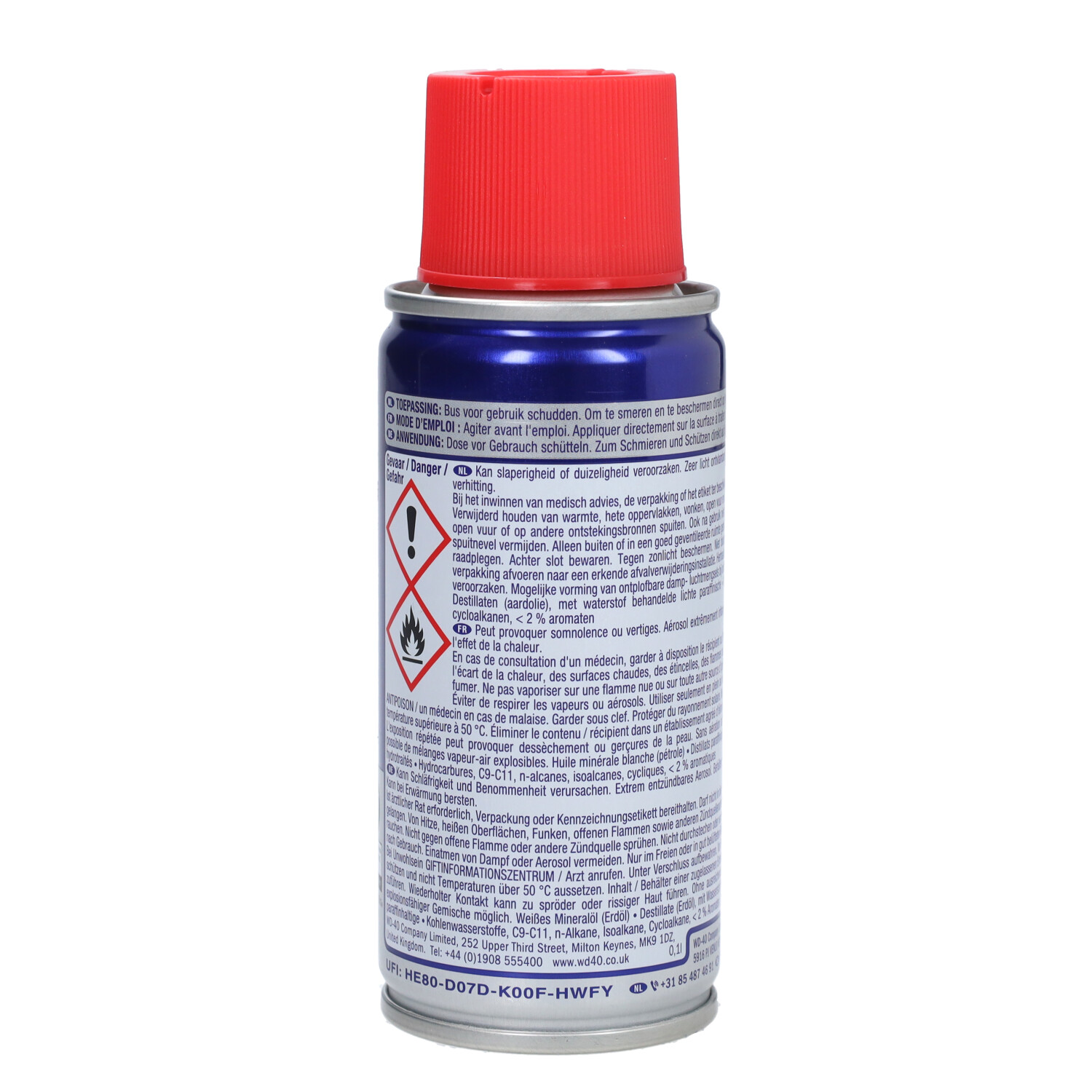 Siliconespray Wd40 100ml 31988 - Afbeelding 3