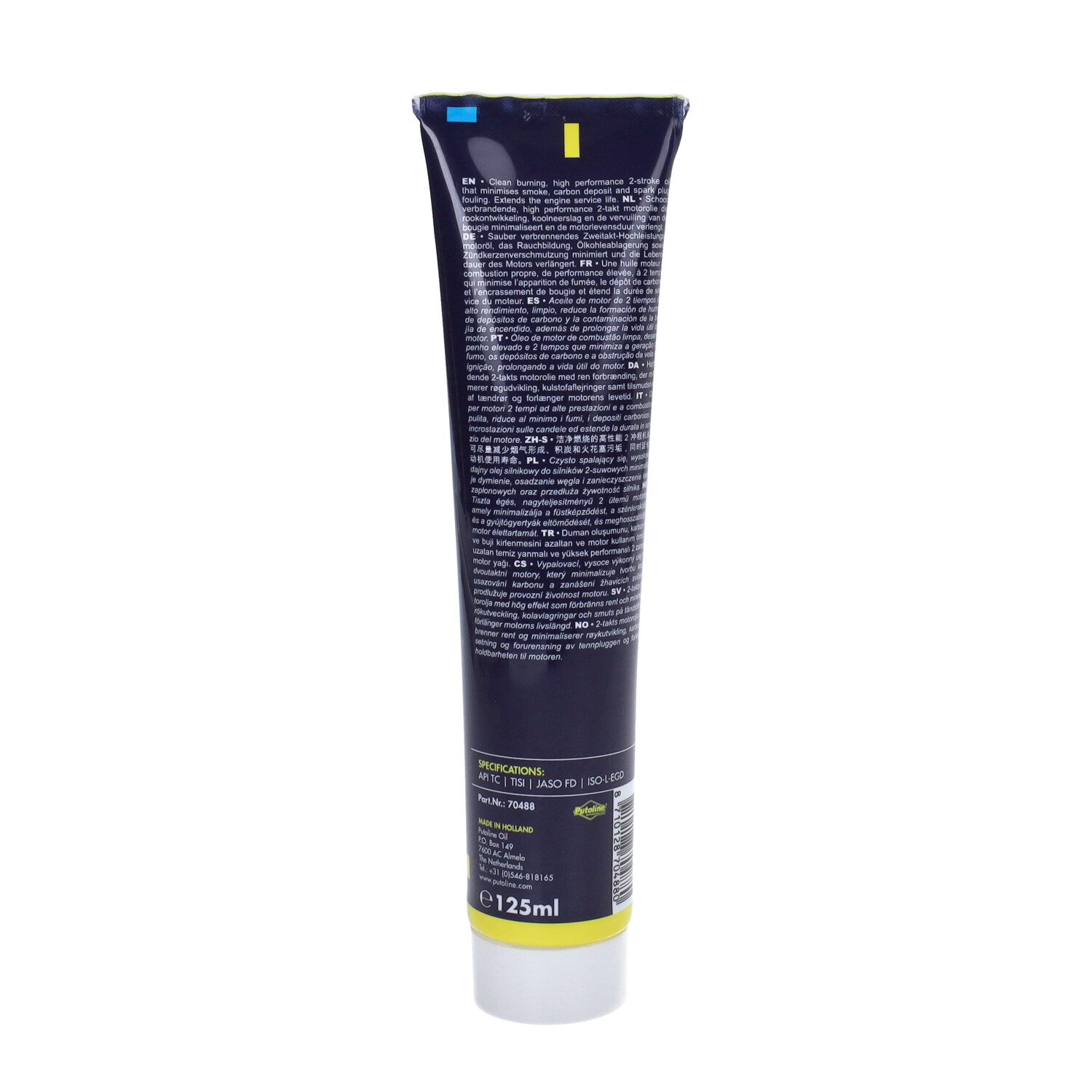 2-takt Olie Putoline Vol Synth. 125ml Spartamet 70488 - Afbeelding 2