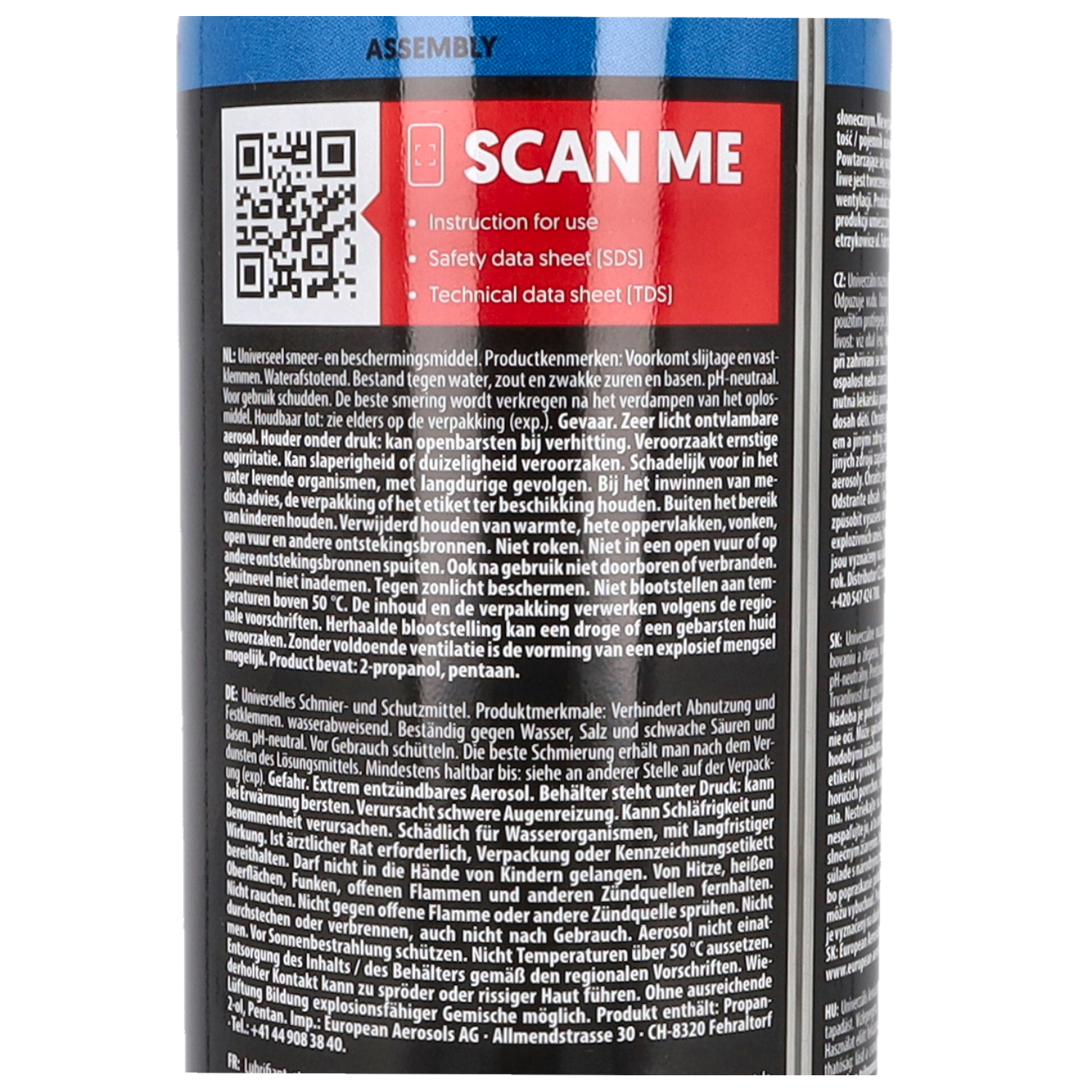Vaselinespray Motip 500ml Spuitbus 090302 - Afbeelding 3
