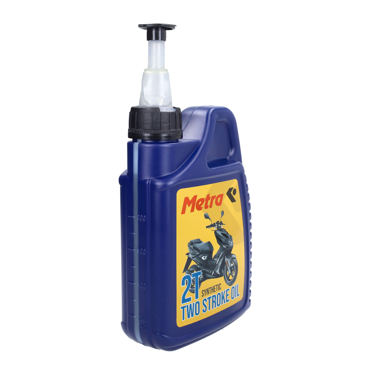 2-takt Olie Metrakit Half Synth 1l Fles - Afbeelding 3