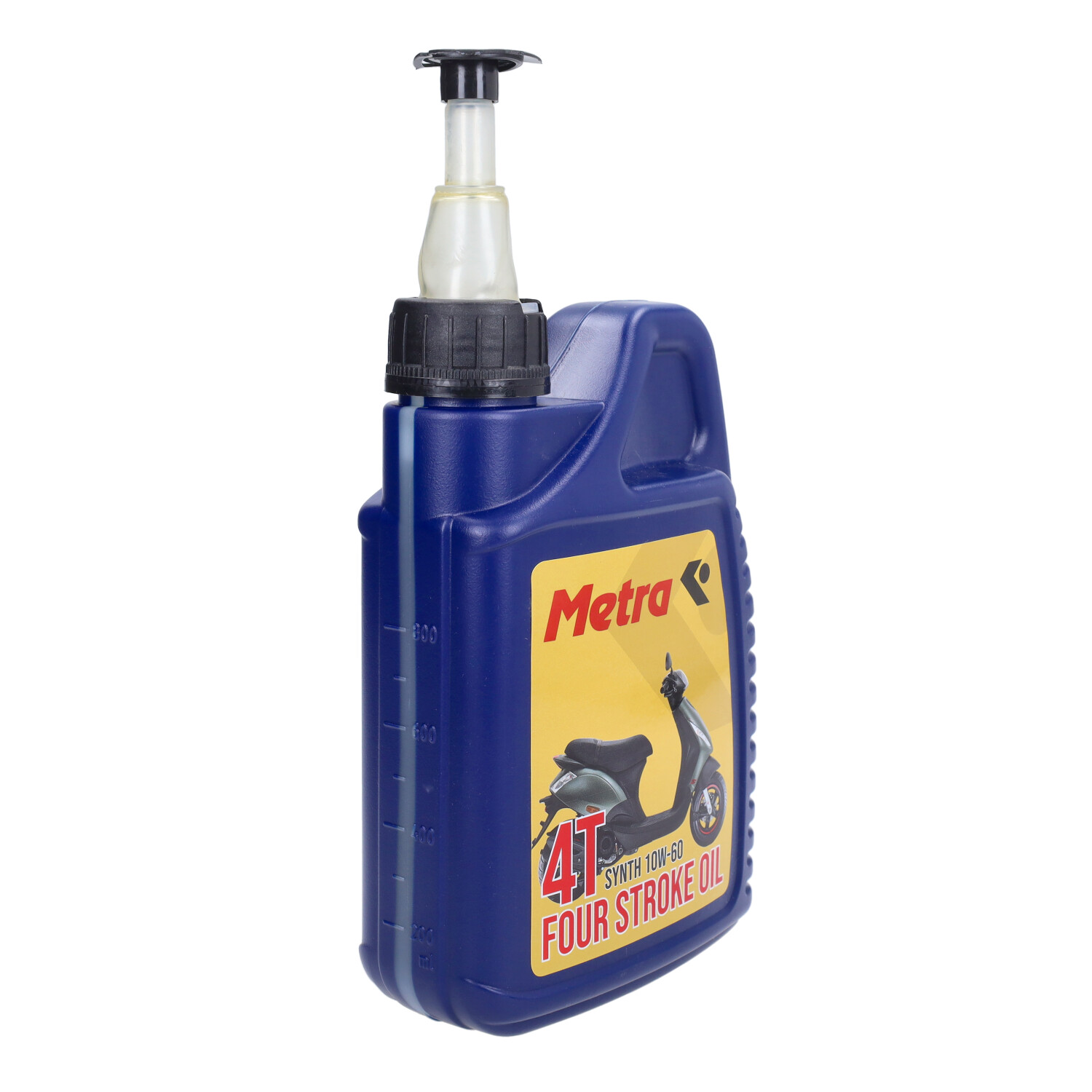 Motorolie Metrakit 10w60 4t (o.a. Piaggio I-get) 1l Fles - Afbeelding 3