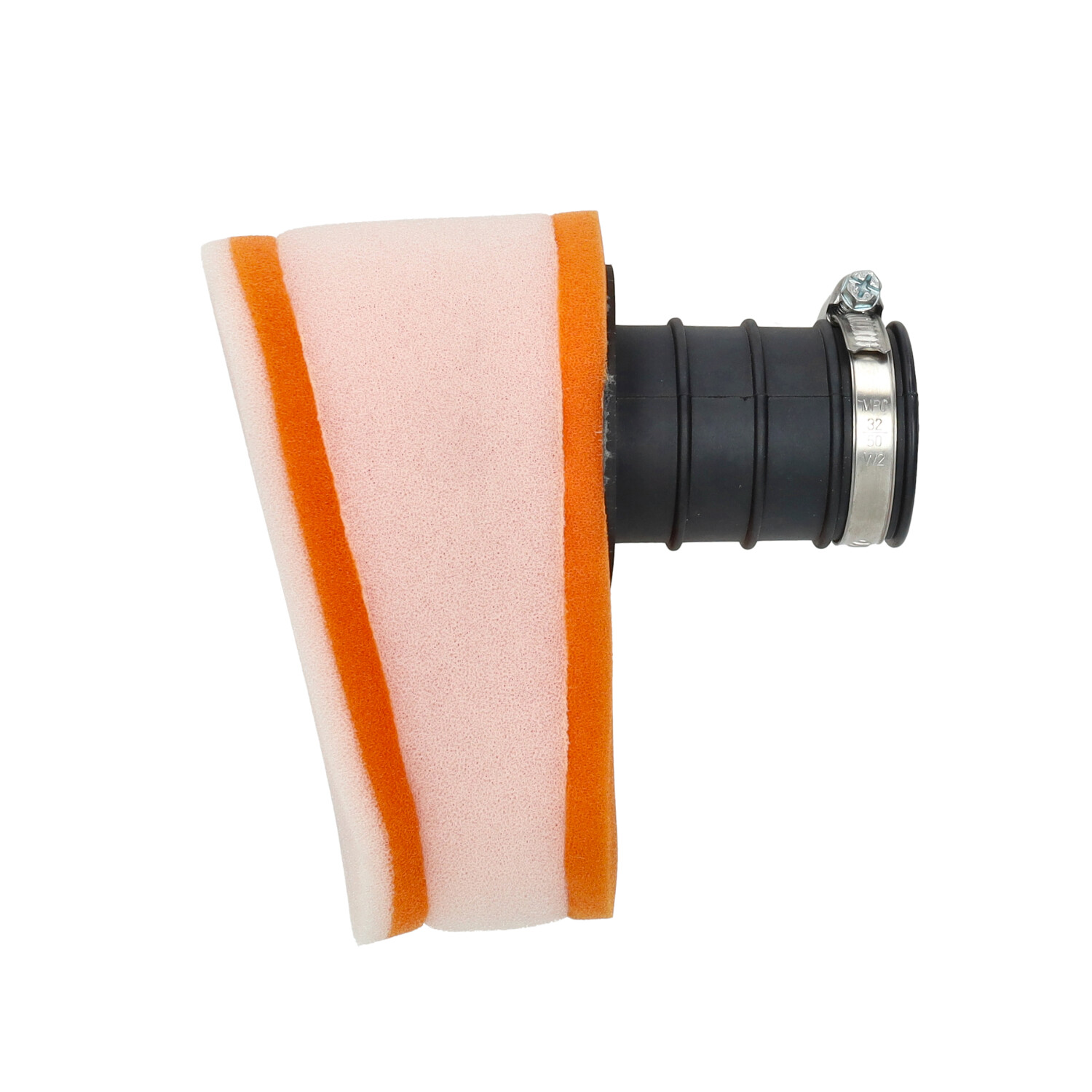 Powerfilter Twin Air Recht Upside Down Diameter 40mm Ovaal Foam - Afbeelding 3