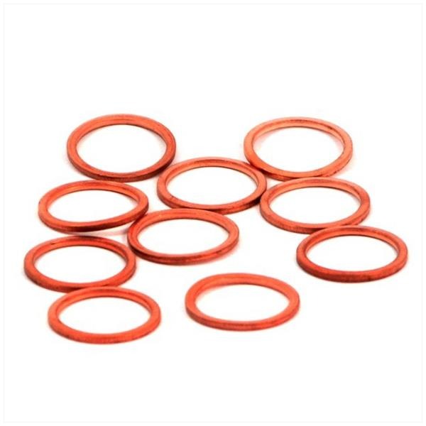 Rood-Koperen Ring 16x20mm 10stuks - Bollard