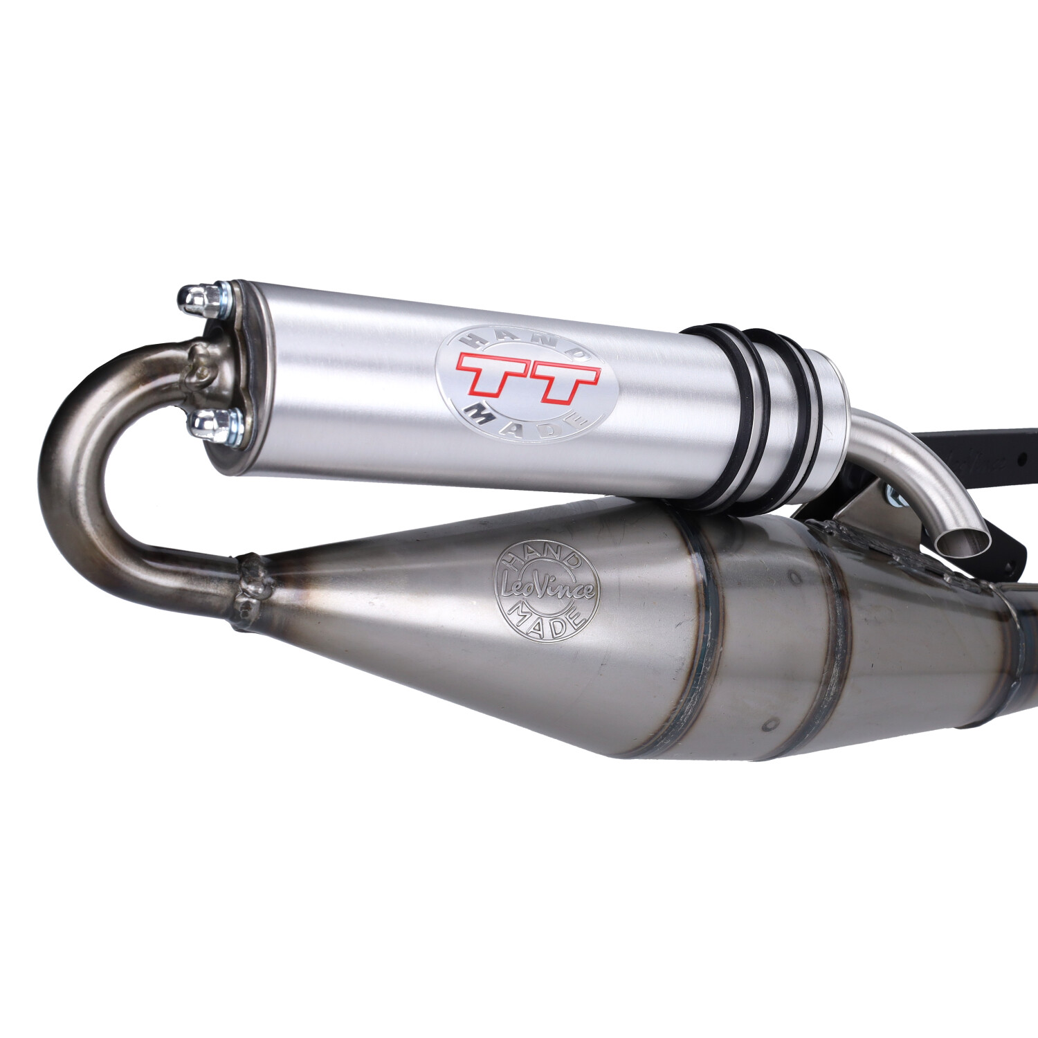Uitlaat Leovince Hand Made Tt Aluminium Malaguti, F12 4051 - Afbeelding 5