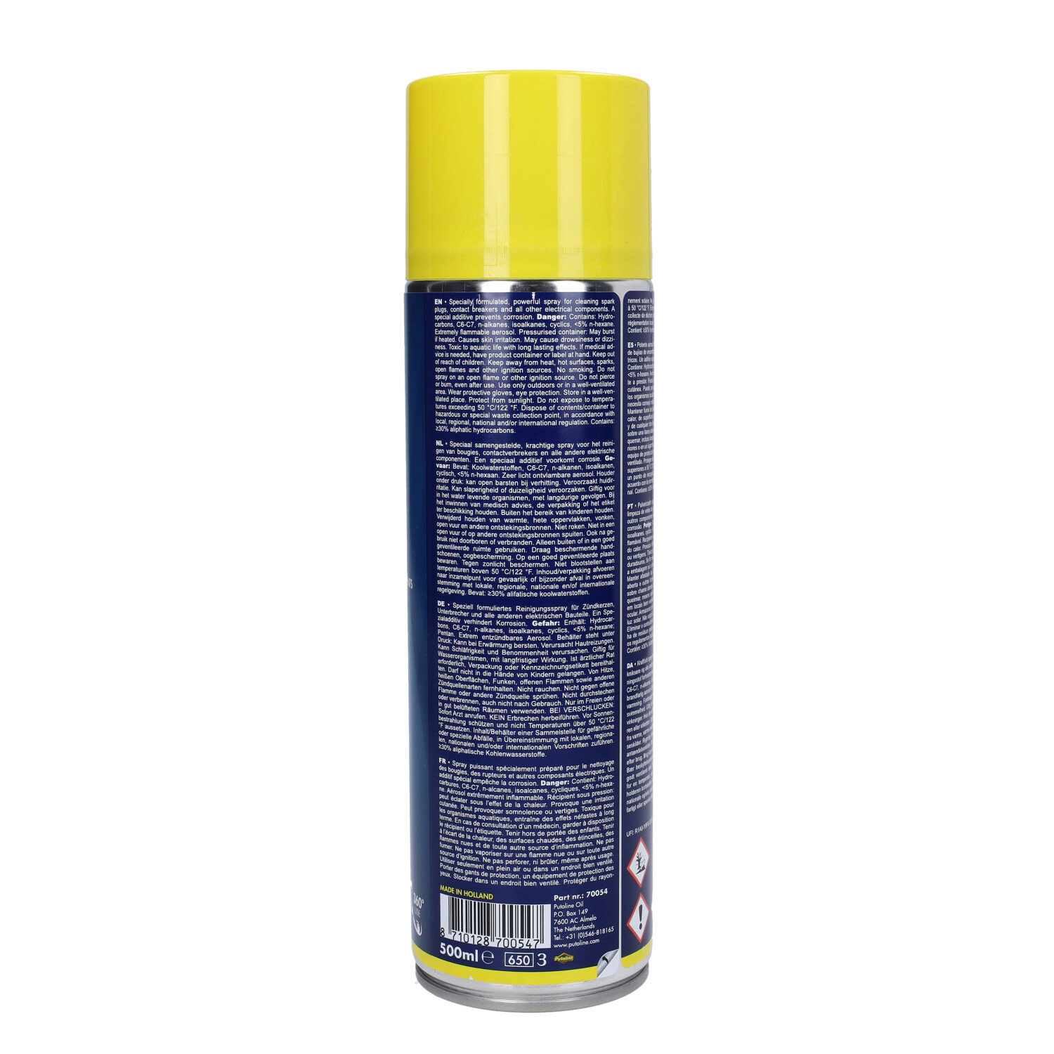Contactspray Putoline 500ml Spuitbus 70054 - Afbeelding 3