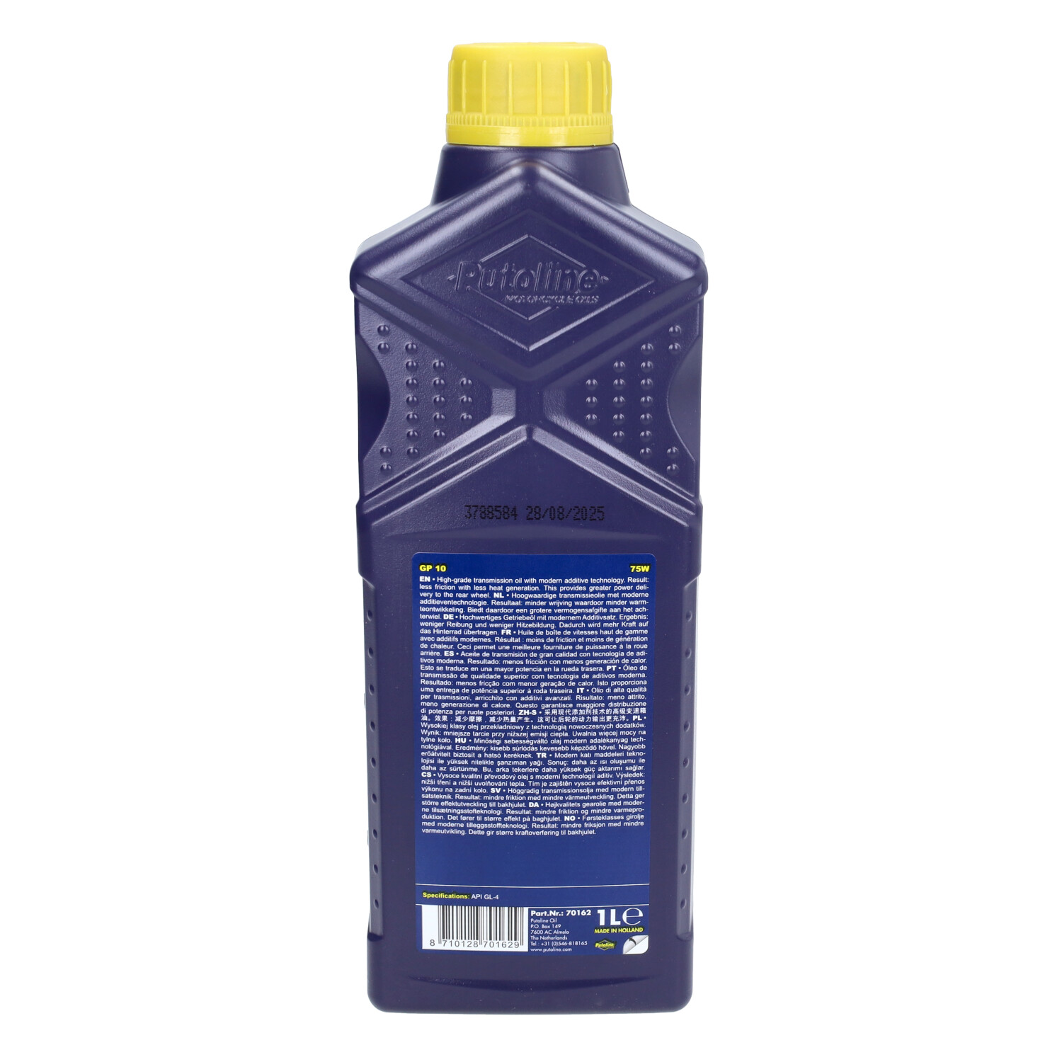 Transmissie-olie Putoline 75w Gp10 1l Bromfiets, Motorfiets 70162 - Afbeelding 3