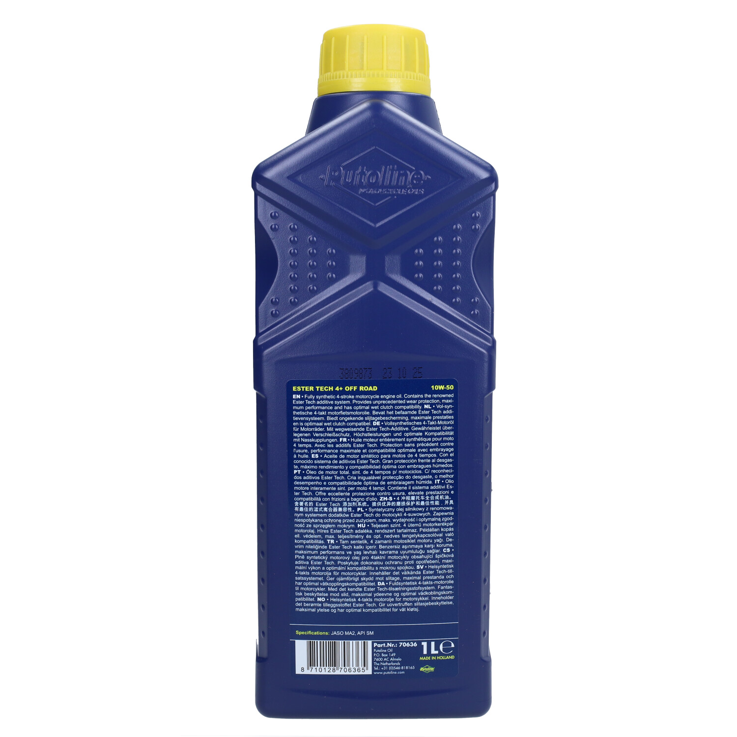 Motorolie Putoline 10w50 Ester Techniek 1l Fles 70636 - Afbeelding 3