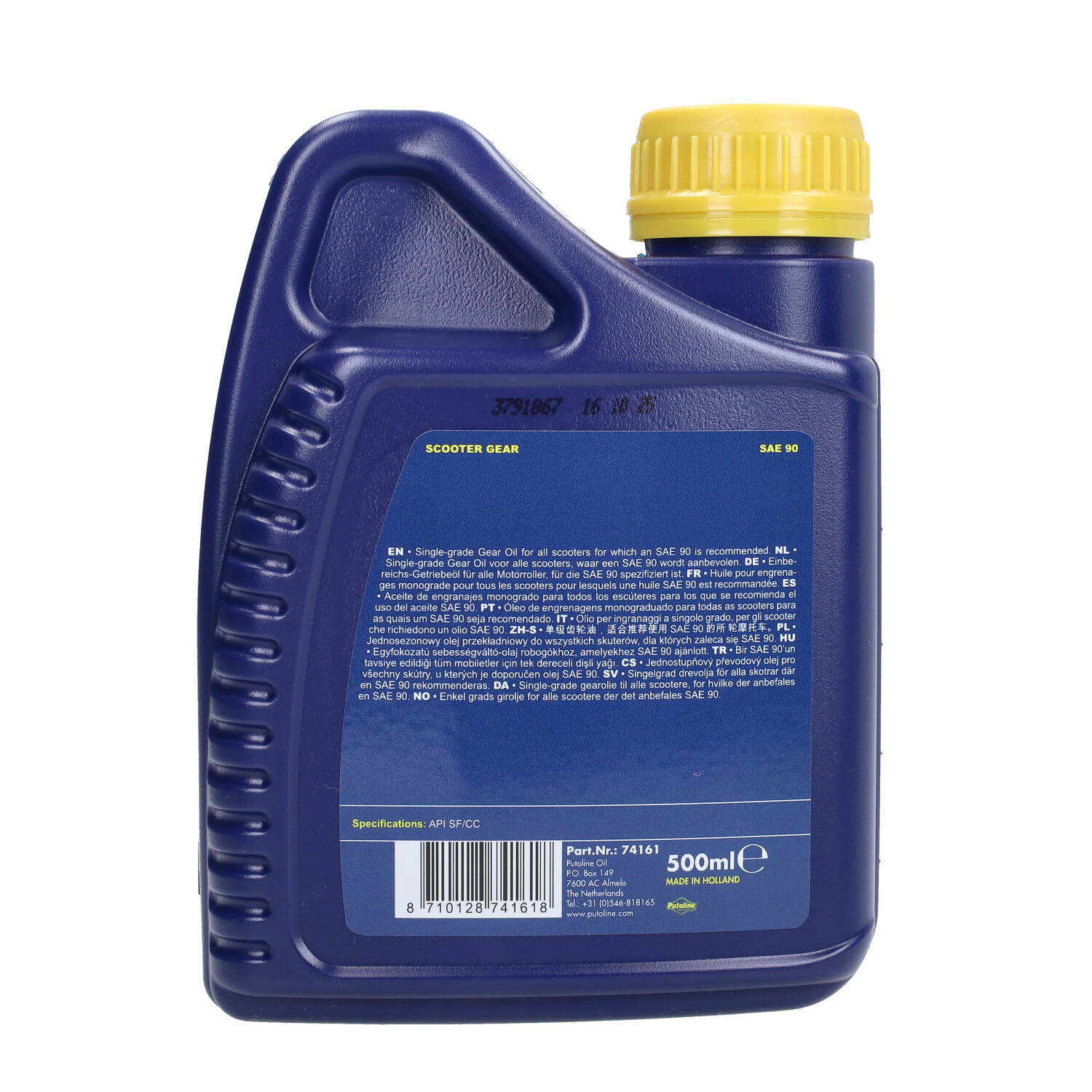Transmissie-olie Putoline Universeel Sae-90 500ml Fles 74161 - Afbeelding 3