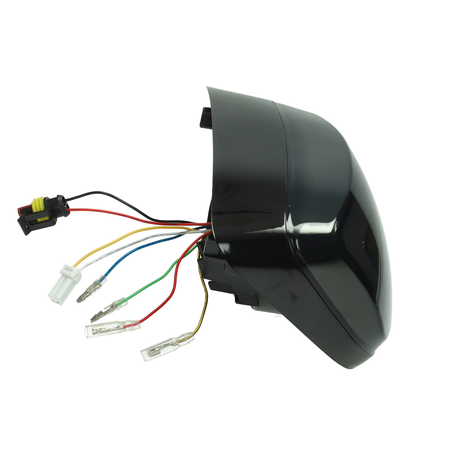 Achterlicht Power1 E-keur + Knipperlichten Led Smoke Euro-4/5 Zwart Glans Primavera, Sprint - Afbeelding 4