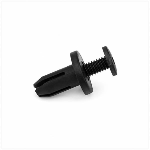 Tiknagel Kunststof Zwart 6.0mm 10stuks - Bollard
