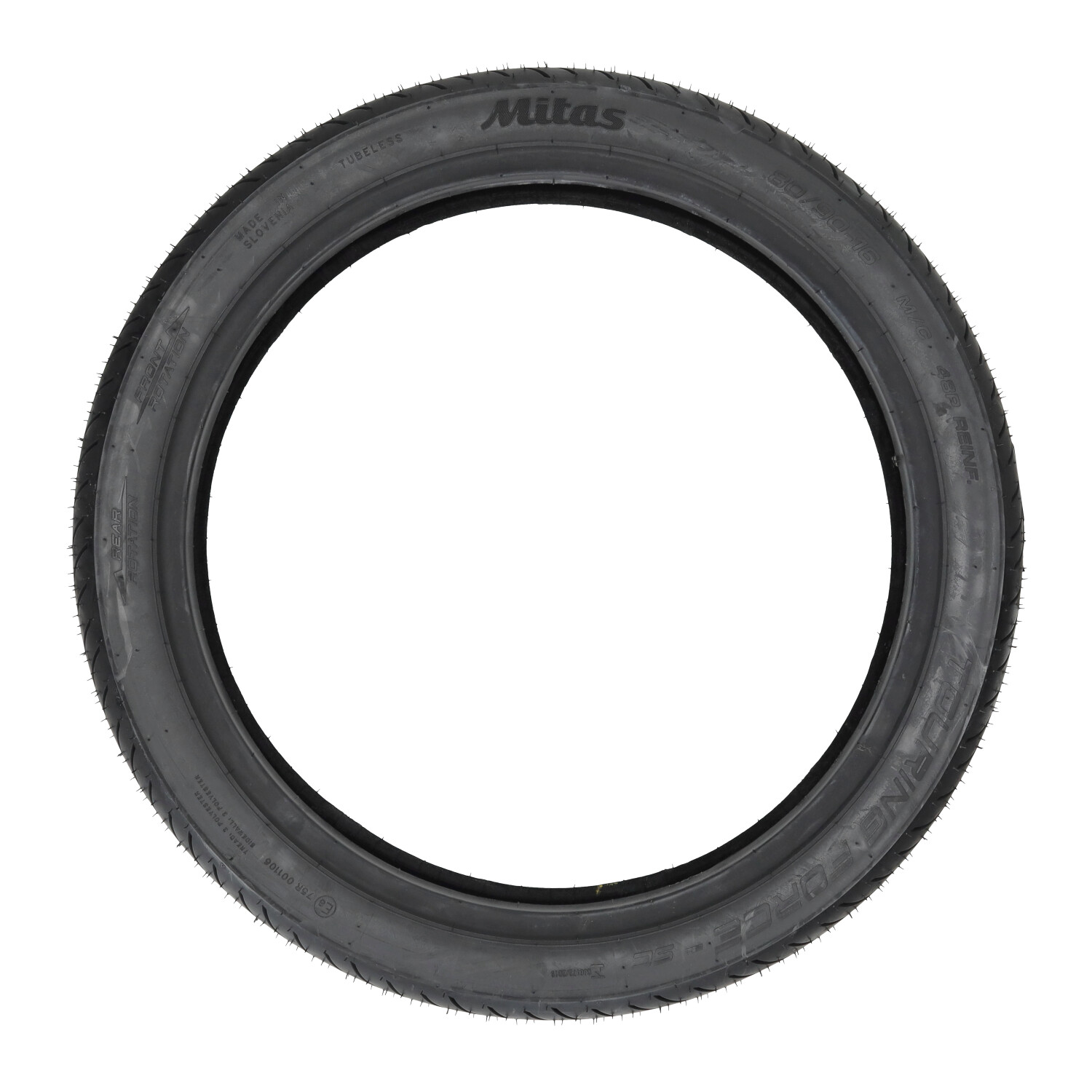 Buitenband Mitas/sava Tl 80/90x16 Touring Force Sc - Afbeelding 3