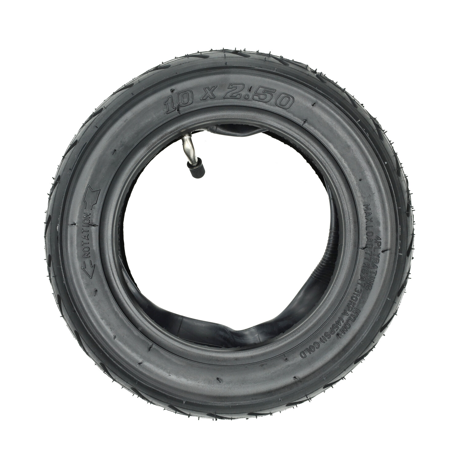 Buitenband + Binnenband 10x2.5 E-step, Kickscooter - Afbeelding 3