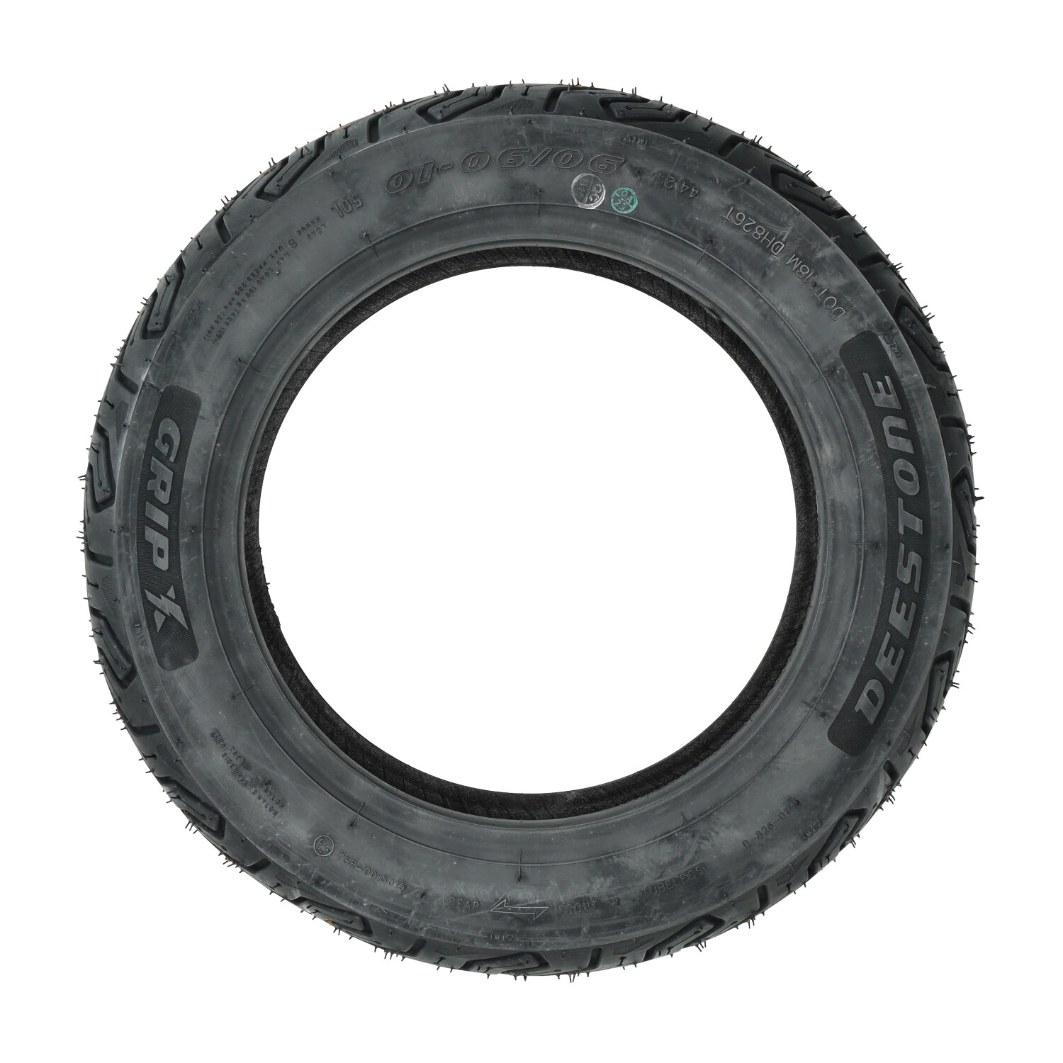 Buitenband Deestone Tl Grip X Eudr 90/90x10 D826 - Afbeelding 3