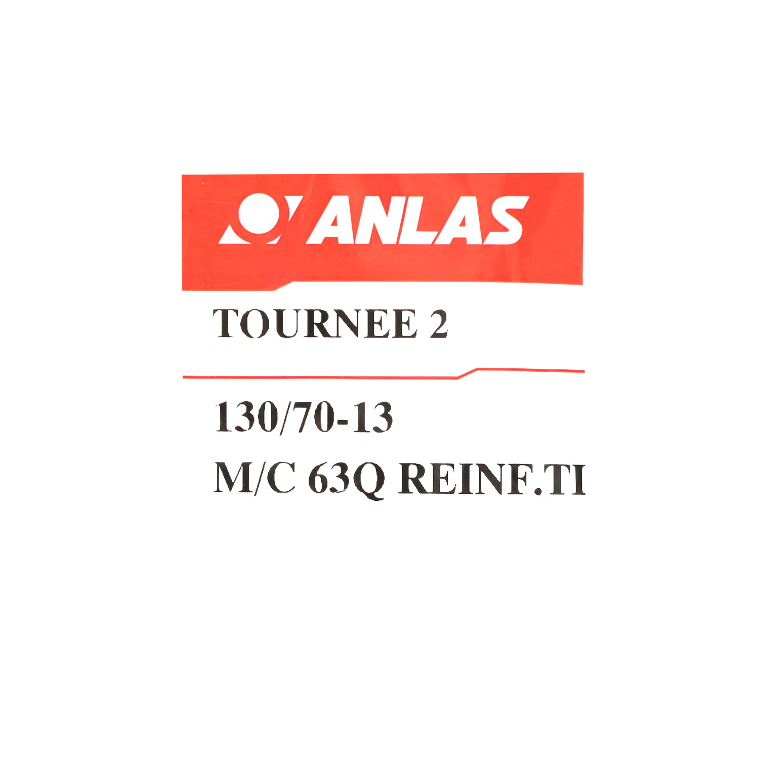Buitenband Anlas Tournee 2 M/c 63q 130/70x13 - Afbeelding 4