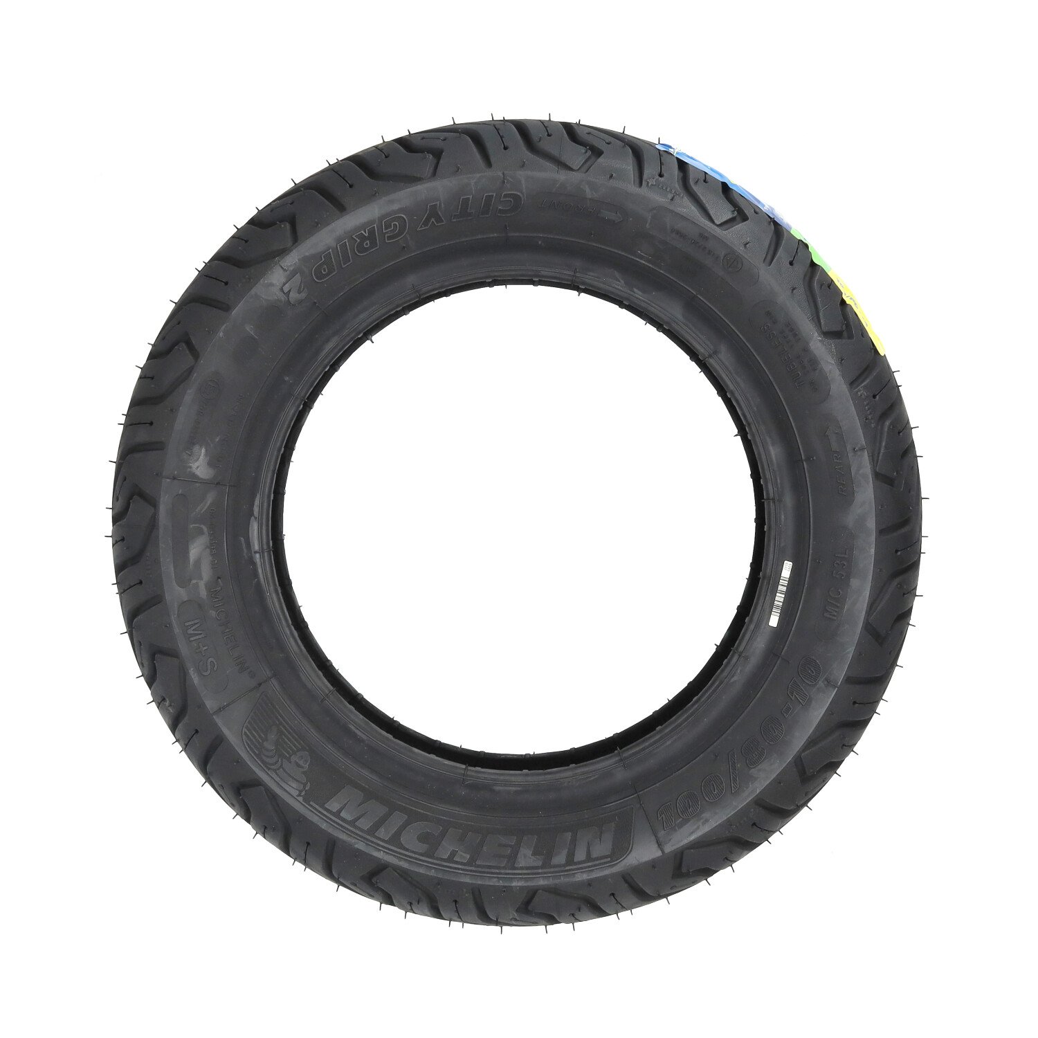 Buitenband Michelin Tl Wegprofiel City Grip 2 100/80x10 - Afbeelding 3
