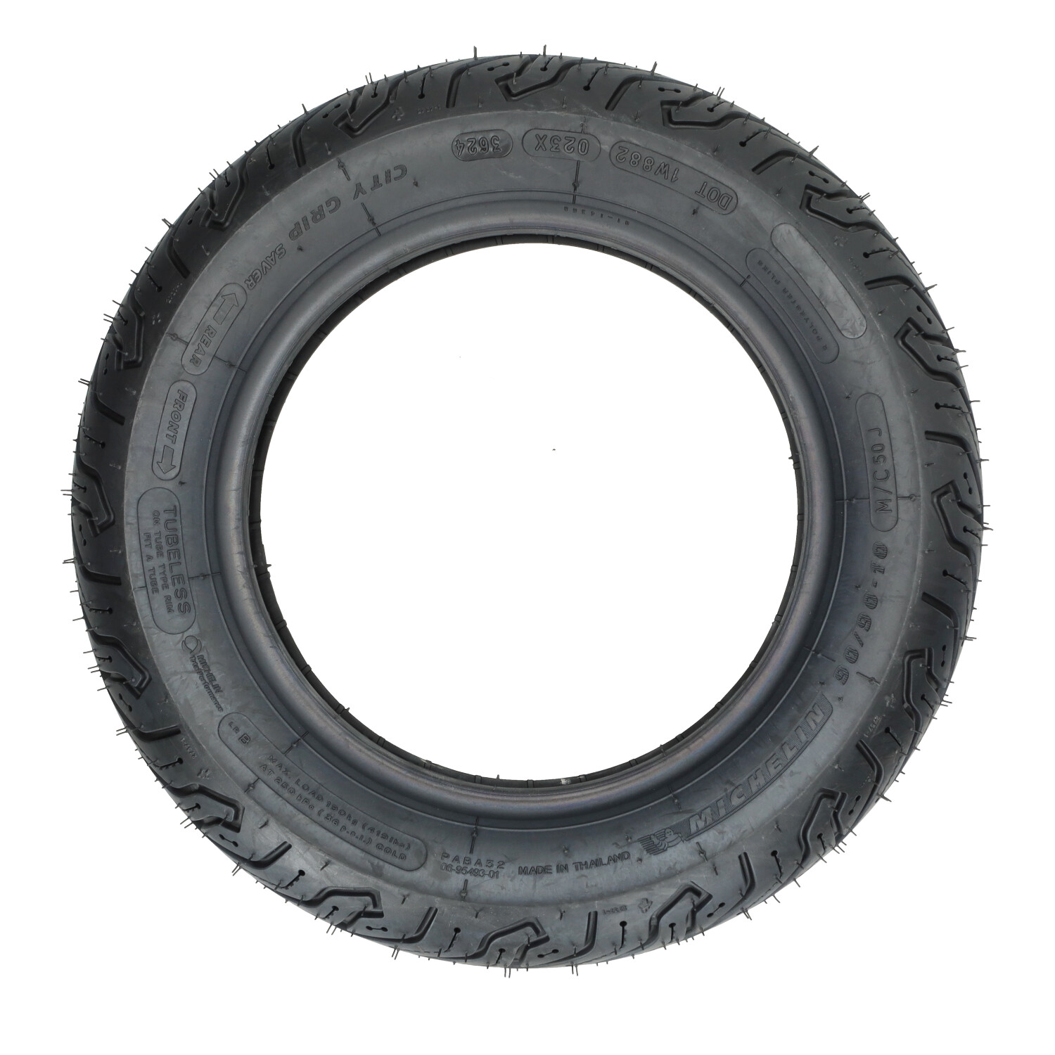 Buitenband Michelin Tl Wegprofiel City Grip Saver 90/90x10 168110 - Afbeelding 3