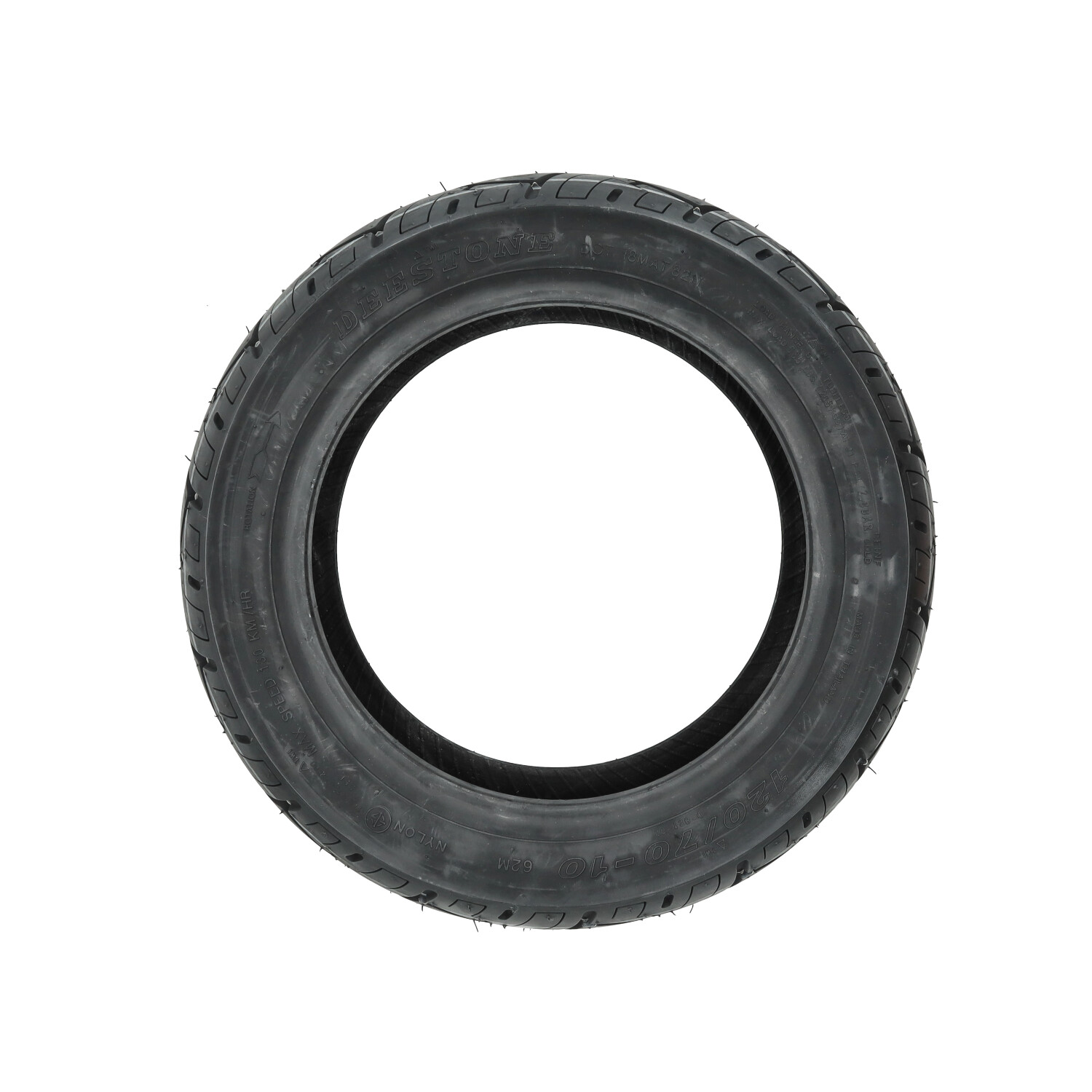 Buitenband Deestone Tl Wegprofiel 48m 120/70x10 D821e4tl - Afbeelding 3