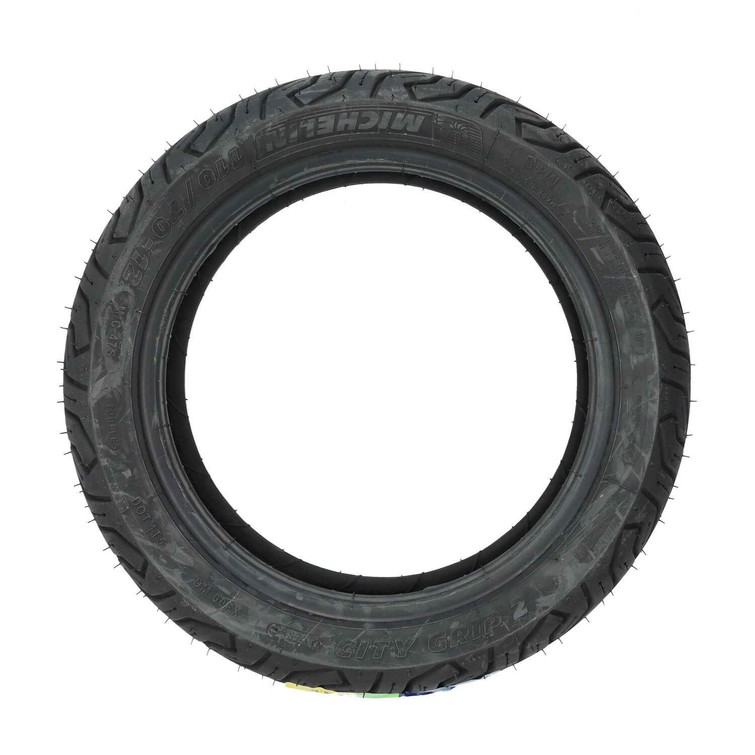 Buitenband Michelin Tl Wegprofiel City Grip 2 110/70x12 204435 - Afbeelding 3