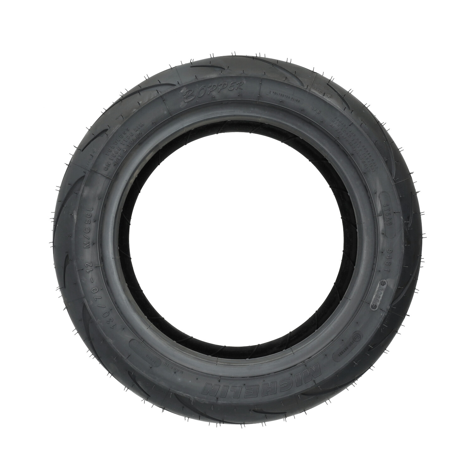 Buitenband Michelin Tt/tl Slick Bopper 130/70x12 - Afbeelding 3