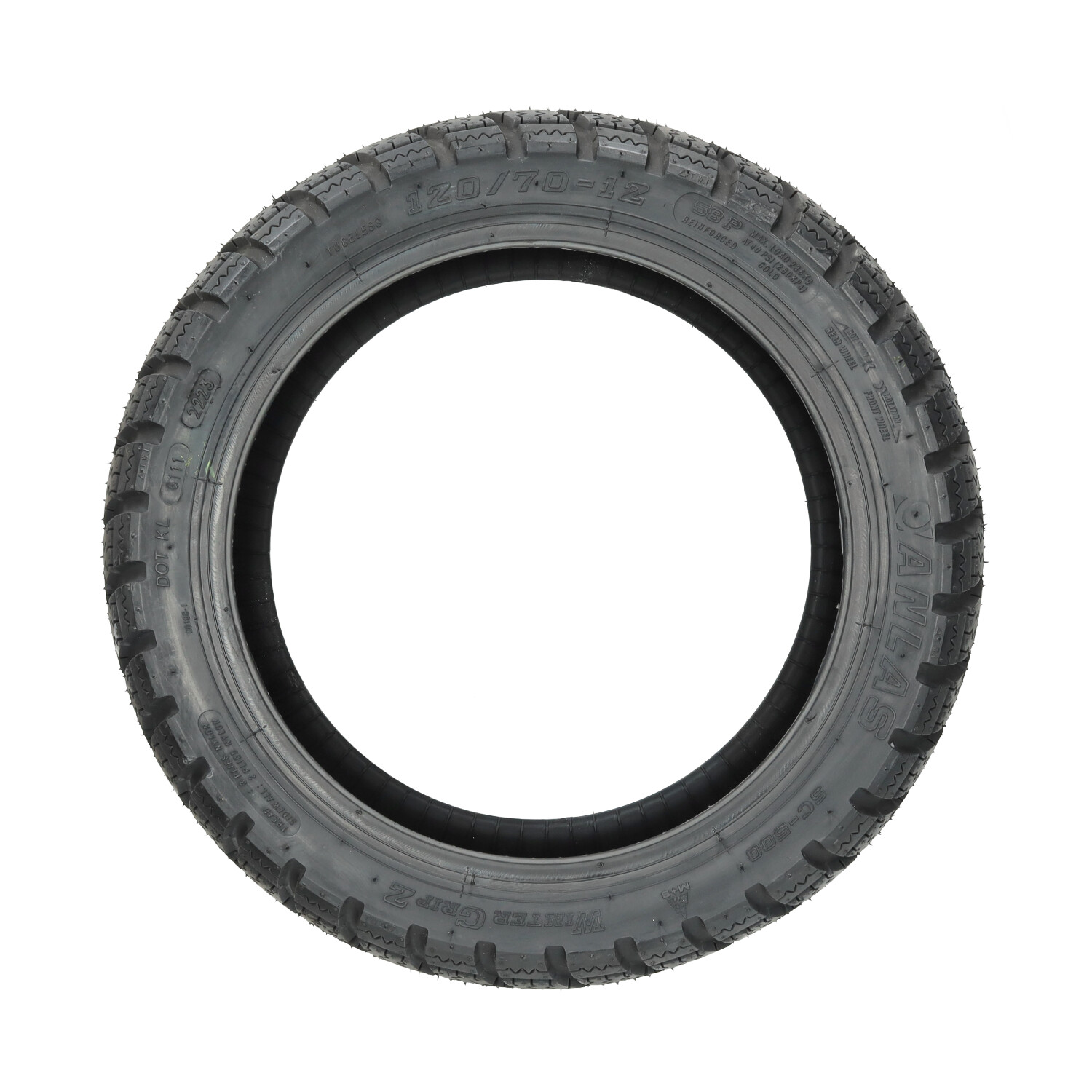 Buitenband Anlas Tl Sc500 Wintergrip2 120/70x12 - Afbeelding 3