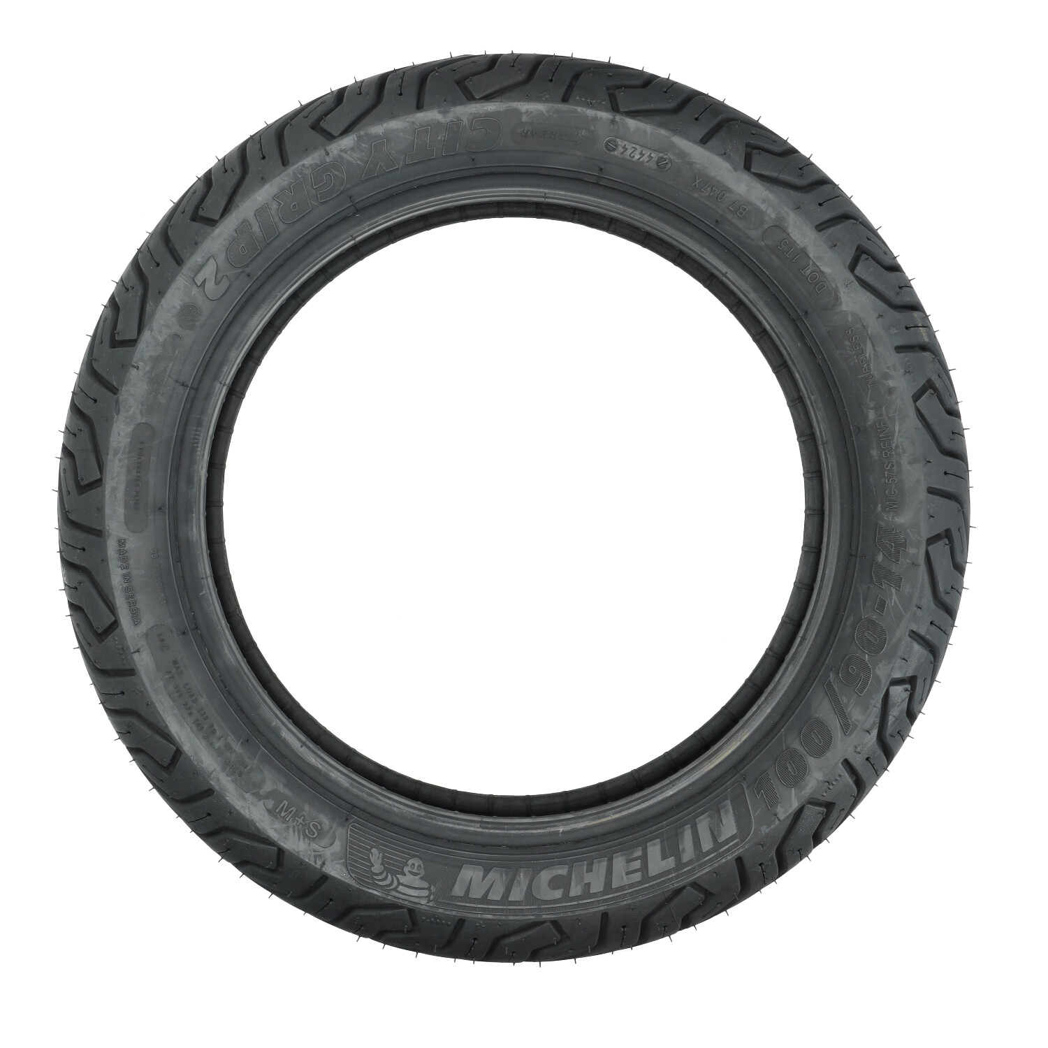 Buitenband Michelin Tl Wegprofiel City Grip 2 100/90x14 139610 - Afbeelding 3