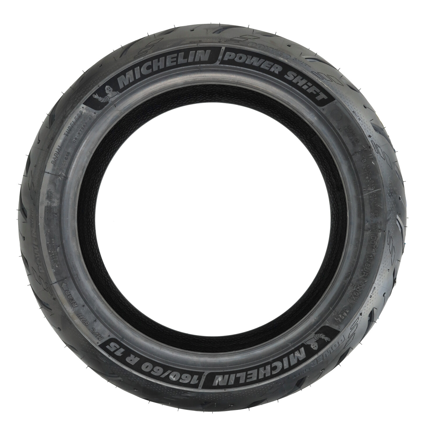 Buitenband Michelin Tl Wegprofiel Power Shift 67h 160/60x15 Xadv750 164560 - Afbeelding 4
