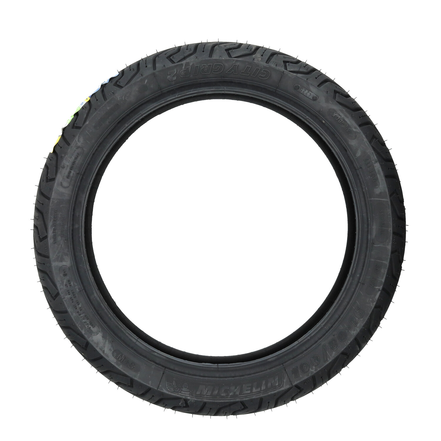 Buitenband Michelin Tl Wegprofiel City Grip 2 100/80x16 - Afbeelding 3