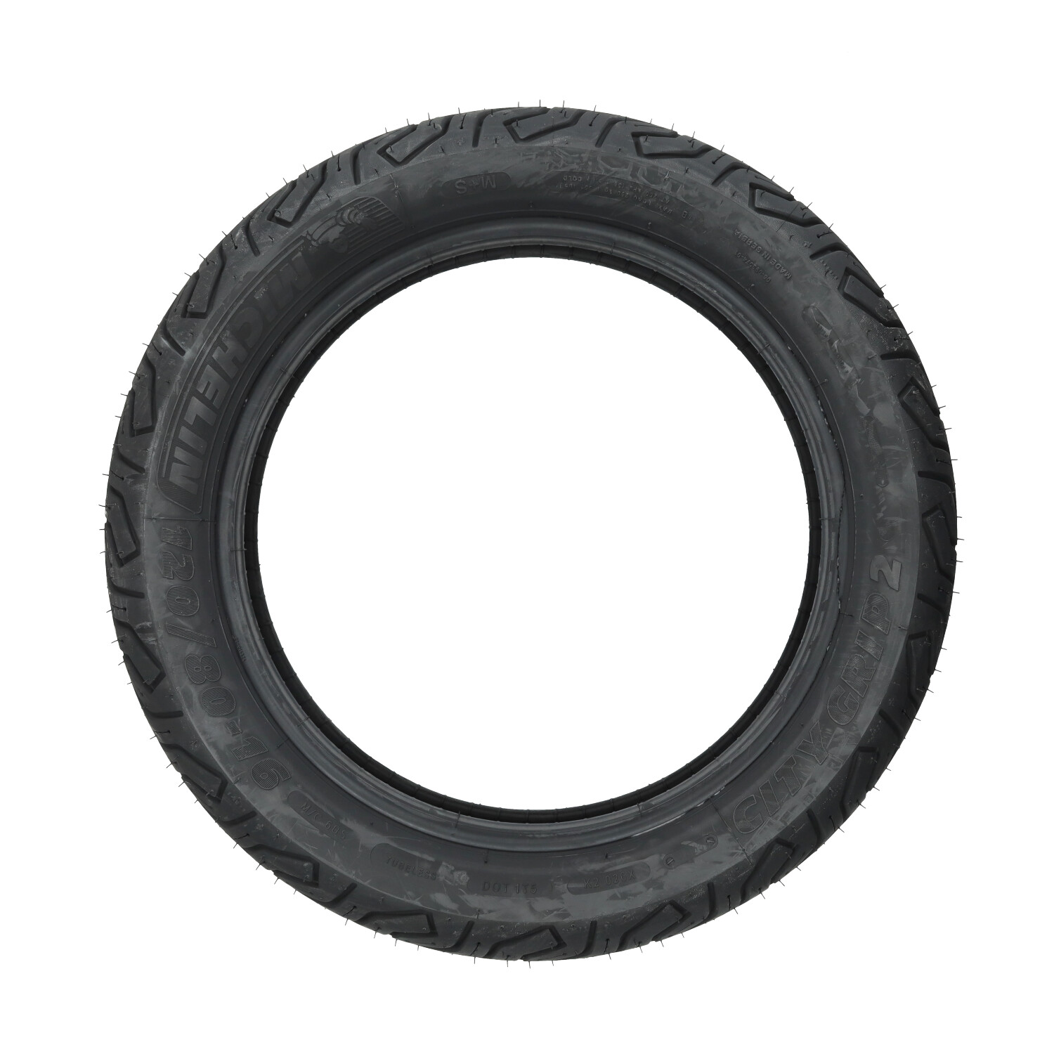 Buitenband Michelin Tl Wegprofiel City Grip 2 120/80x16 - Afbeelding 3