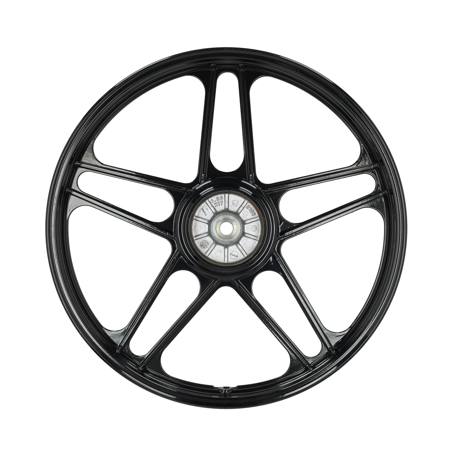 Wielset Fast-arrow Model Grimeca Honda Zwart Pa50, Camino - Afbeelding 2