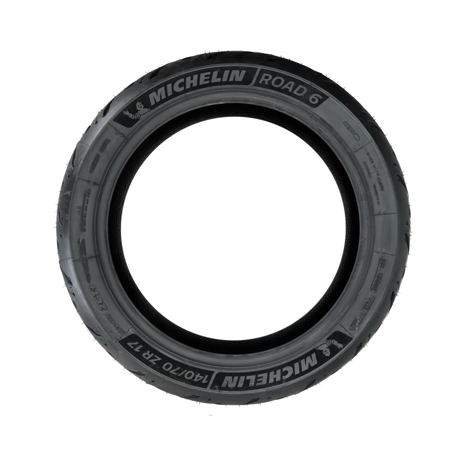 Buitenband Michelin Tl Wegprofiel Road 6 R 140/70x17 782021 - Afbeelding 3