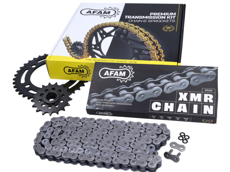 Ketten-/Ritzelsatz Afam 520-5/8x1/4 X-Ring Honda 17/38t Forza 750, Xadv750 2017-2023