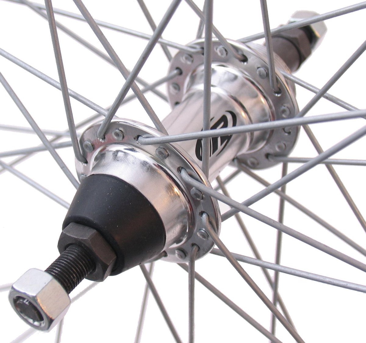 Achterwiel Rodi 28" / 622*21 Parallex - freewheel naaf - zilver - Afbeelding 2