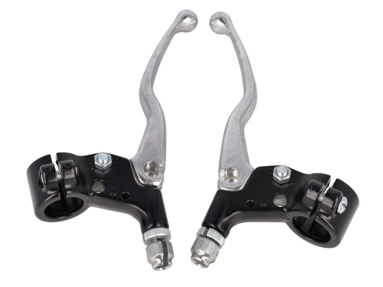 Hendel Lusito Set Lang Zwart/alu Bromfiets, Camino, Puch Maxi