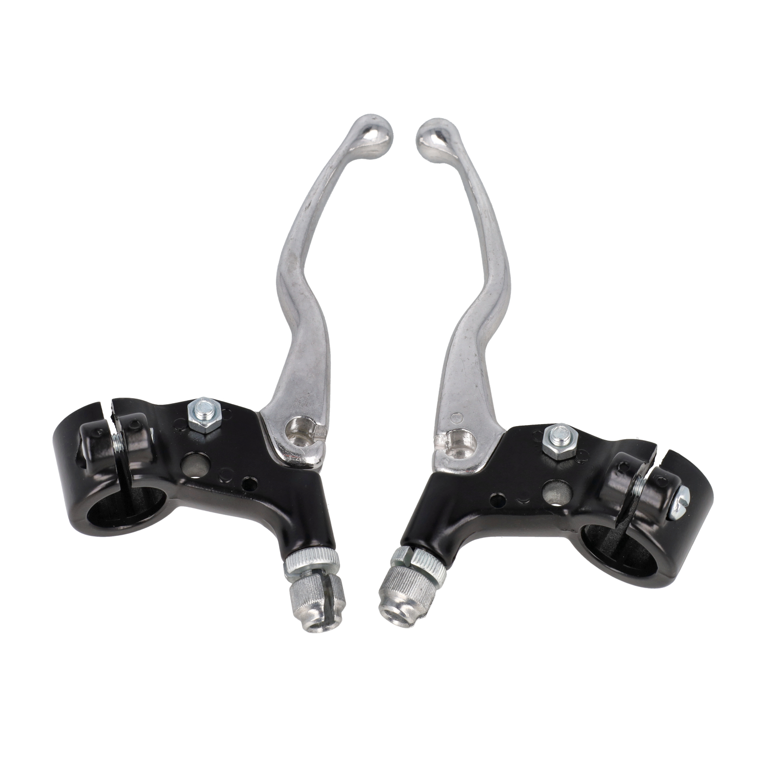 Hendel Lusito Set Lang Zwart/alu Bromfiets, Camino, Puch Maxi