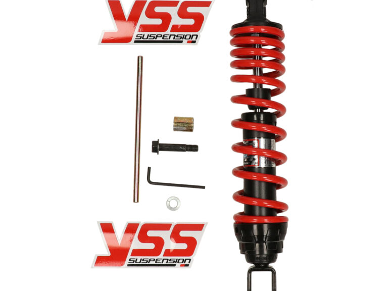 Schokbreker Yss Hybrid-s Comfort 300mm Rood/zwart Minarelli, Scooter