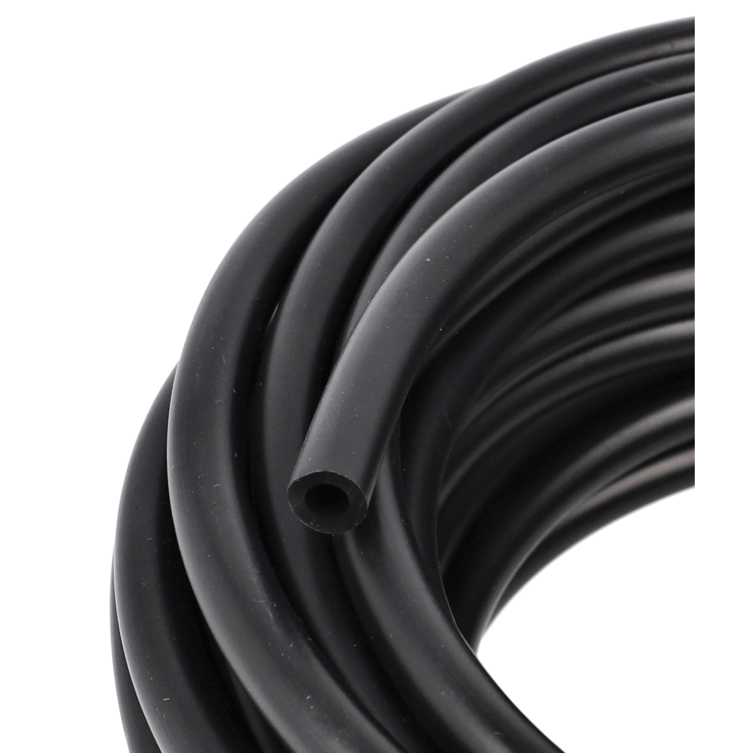 Benzineslang Rubber Vacuum 4x7mm Zwart Per Rol 10m - Afbeelding 3
