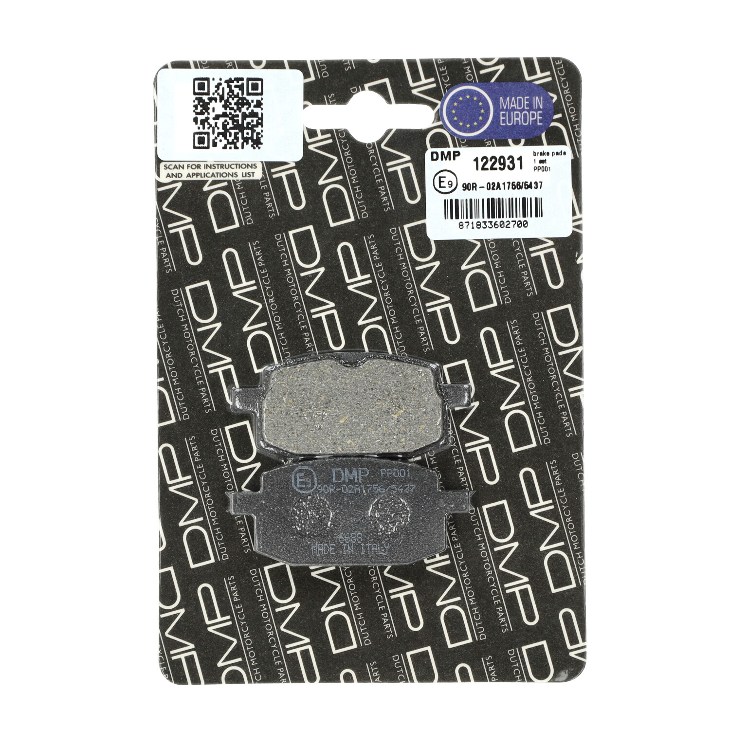 Remblokset Dmp (made In Eu) Voor Axis, Baotian, Big Max, Btc Old Classic, Dax, Monkey, Scout, Screnna, V-clic, Zest - Afbeelding 2