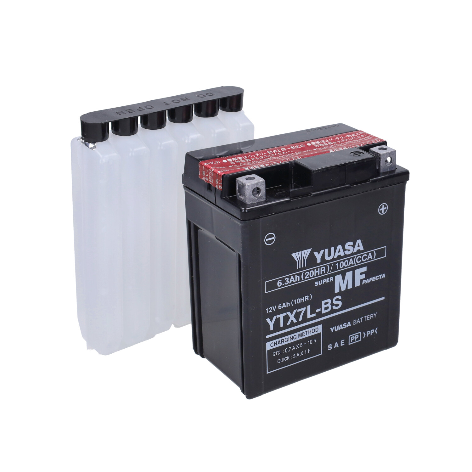 Accu Yuasa Ytx7l-bs Onderhoudsvrij Euro-4/5 Fly New 2012, Primavera, Sprint, Zip 4t - Afbeelding 2