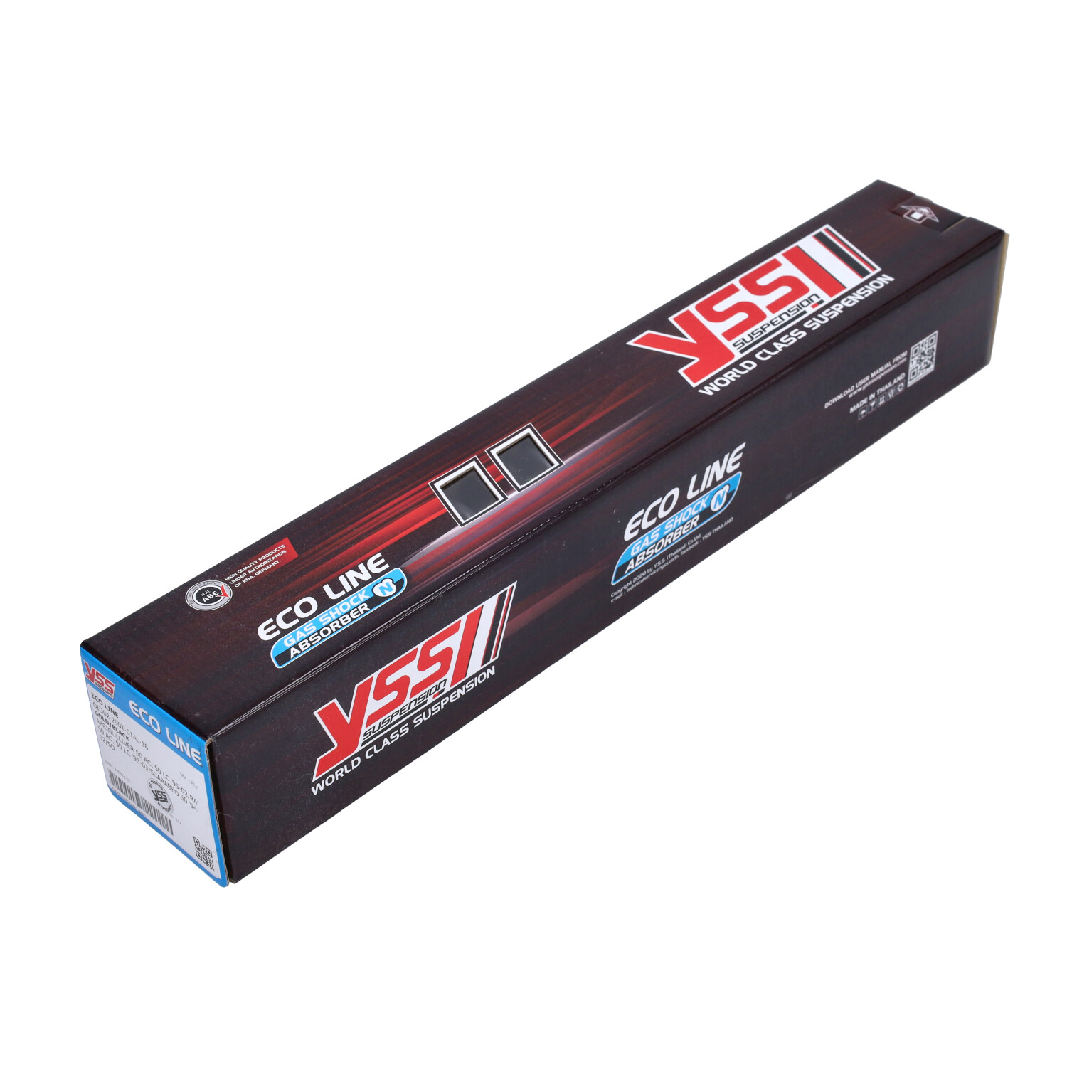 Schokbreker Yss Gasgevuld E-serie 290mm Zwart/goud Kymco, Minarelli, Peugeot, Sco Gy6 - Afbeelding 5