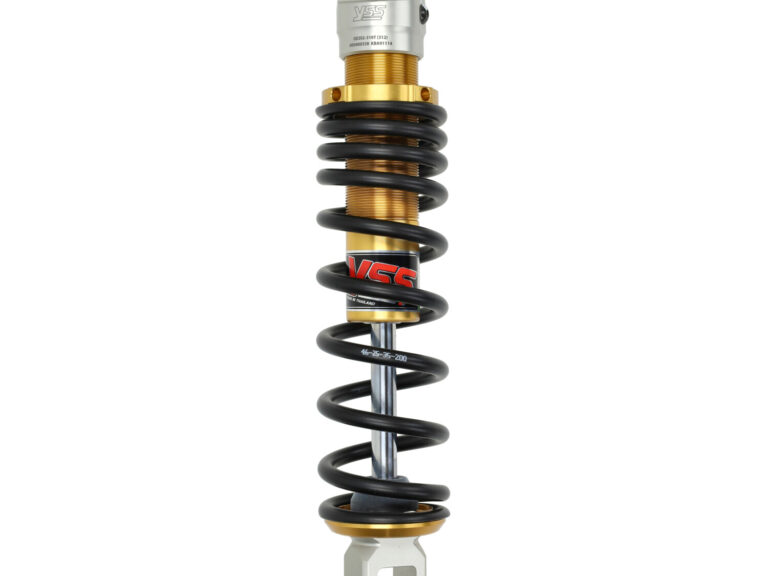 Schokbreker Yss Gasgevuld E-serie 330mm Zwart/goud Minarelli, Peugeot