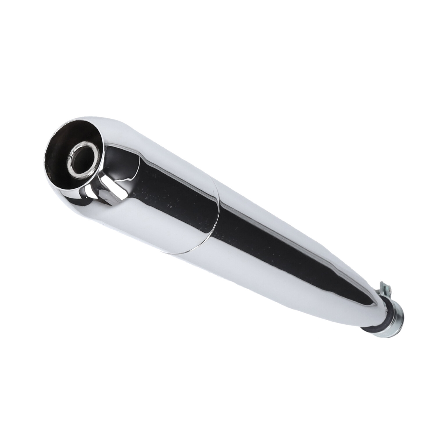 Uitlaat Origineel Model (buiten 60mm) A-kwaliteit 28mm Chroom Hercules, Sachs - Afbeelding 3