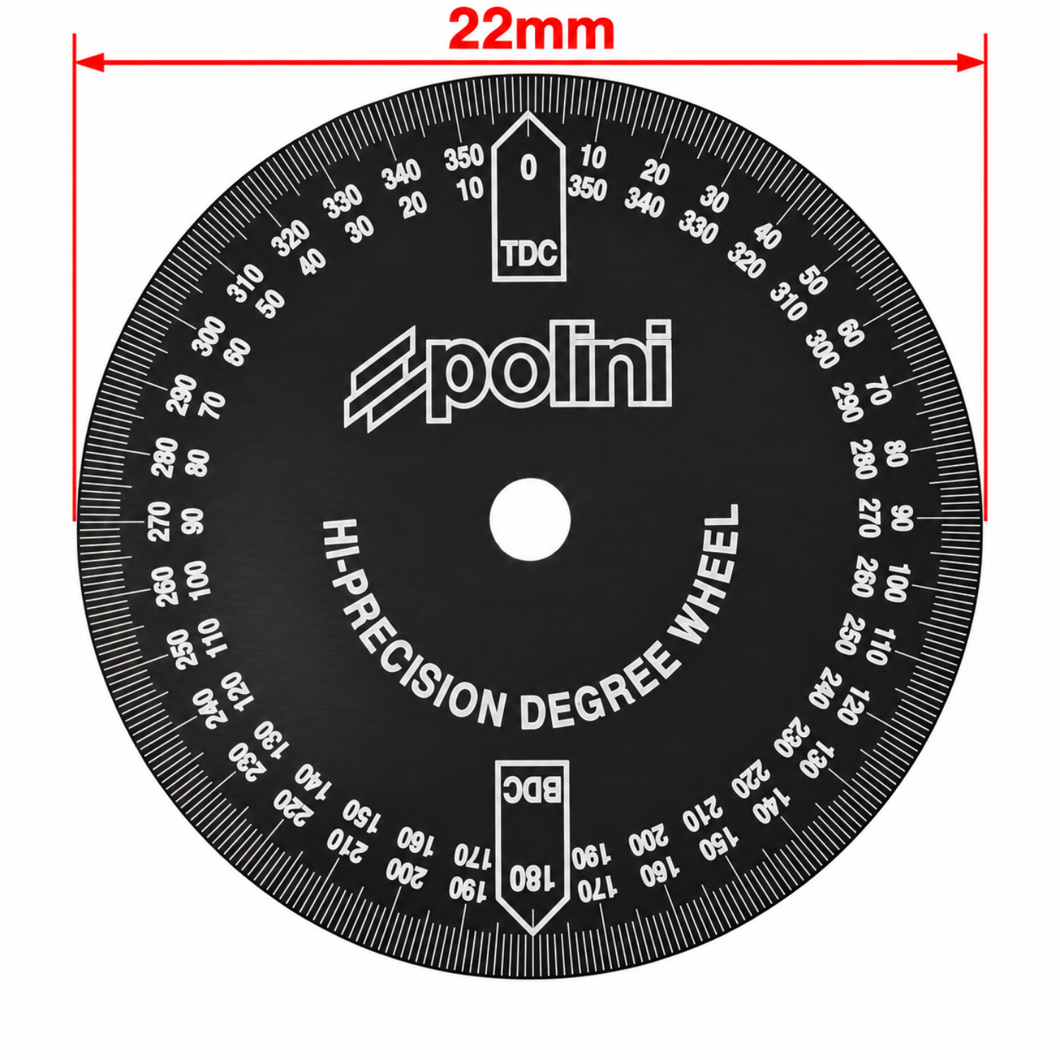 Gradenschijf Polini timing 220mm 173.0003 - Afbeelding 3