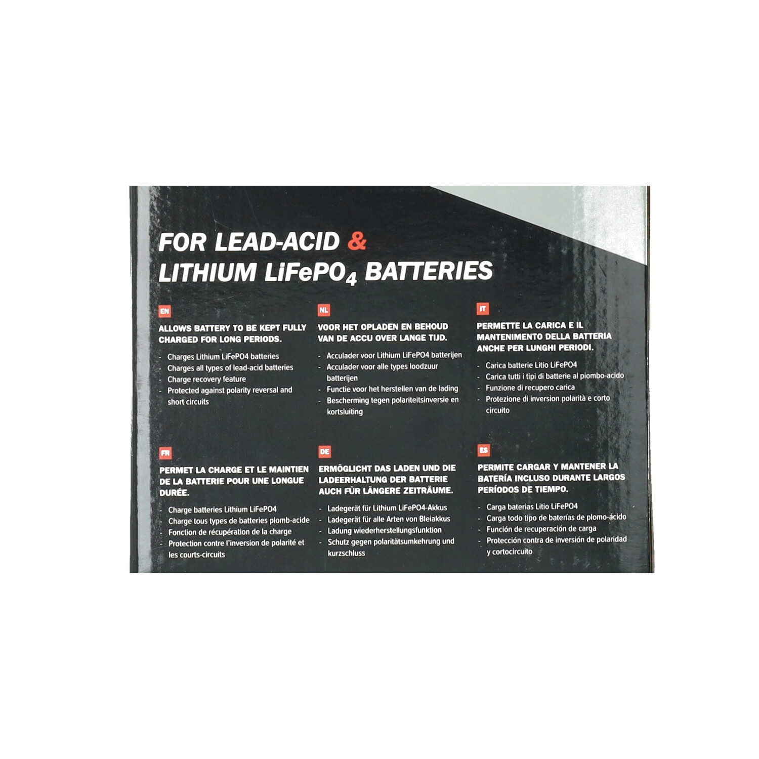 Acculader Shido 12v Lithium Ion + Loodzuur Professional Dc 1.0 - Afbeelding 4