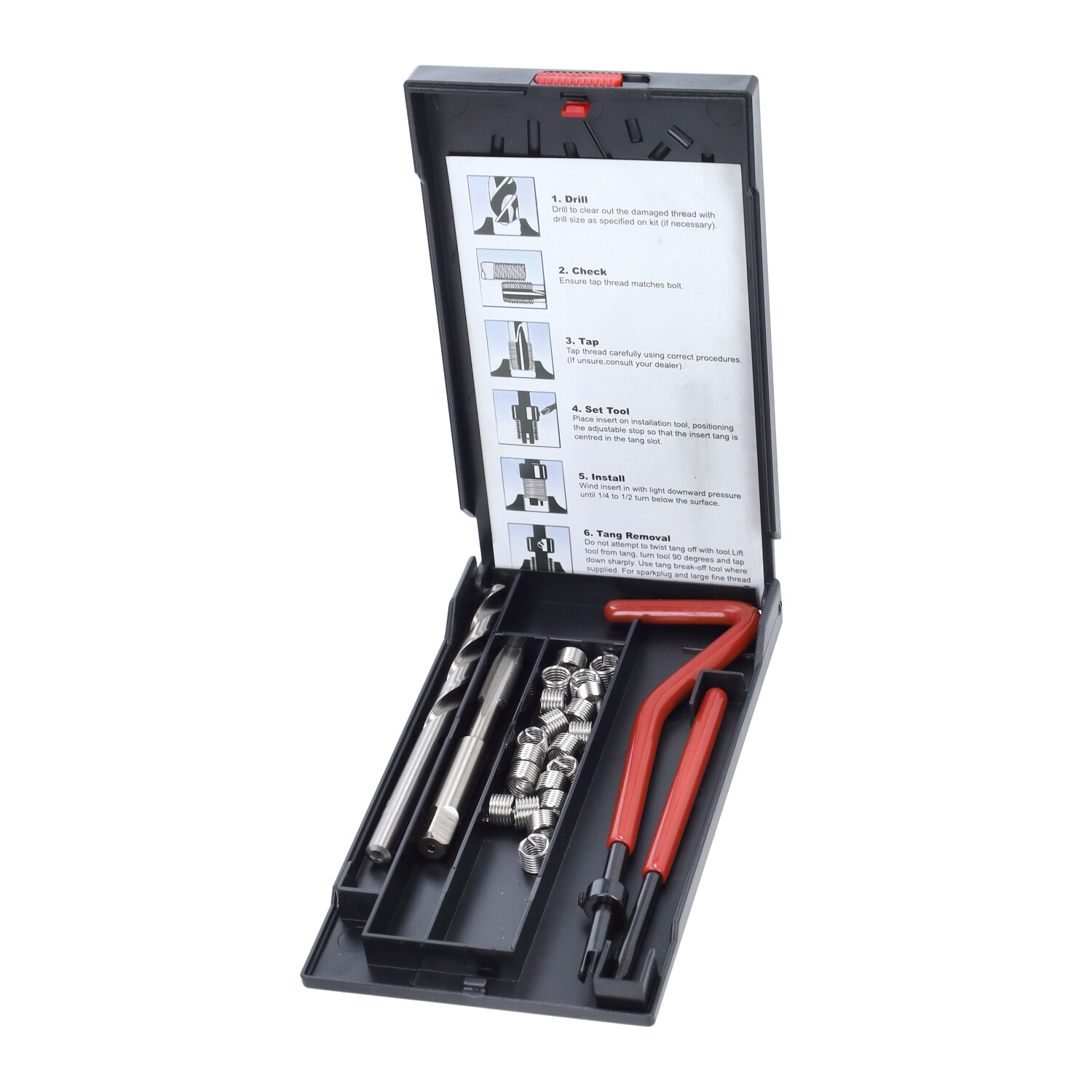 Gereedschap Helicoil Reparatieset M6 - Afbeelding 3