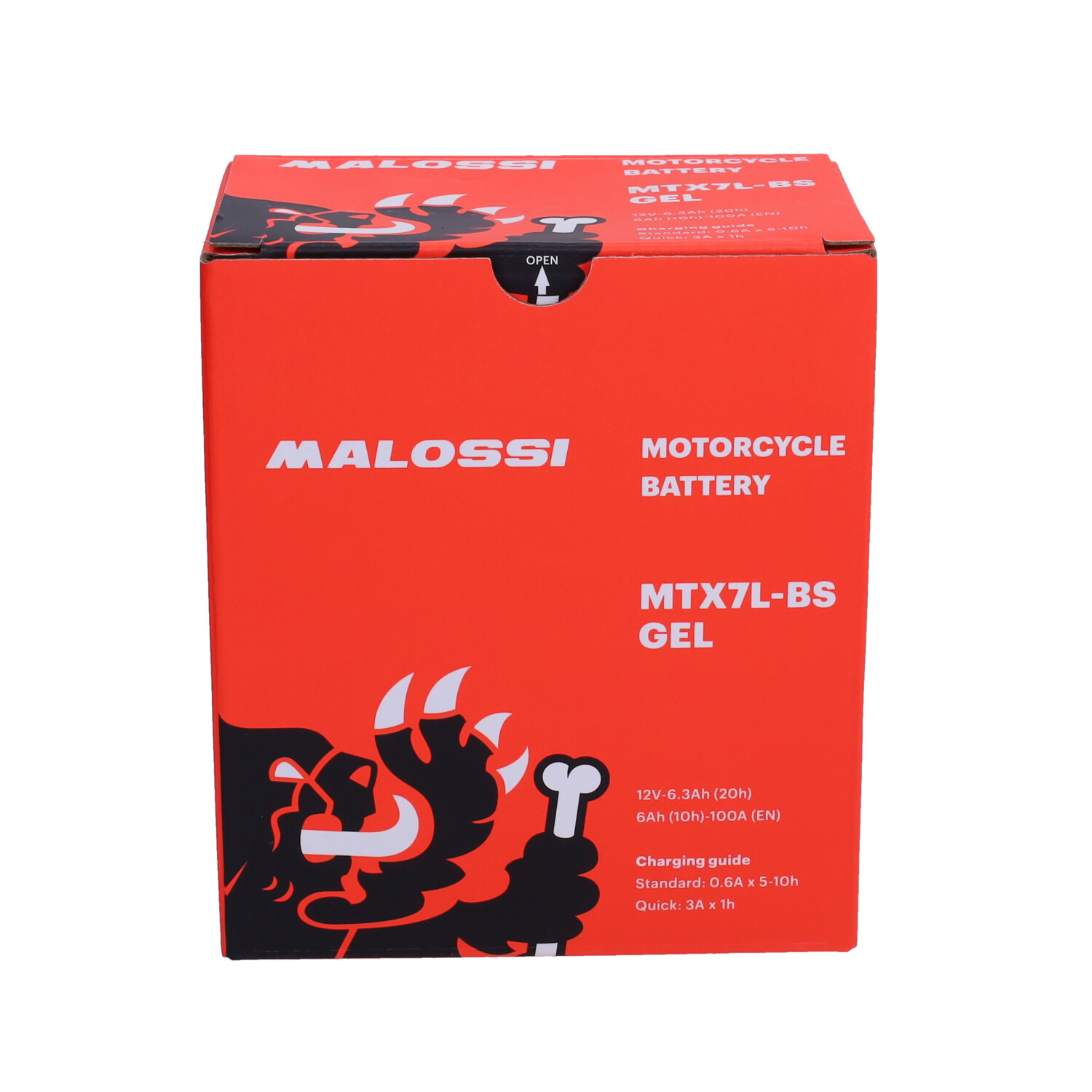 Accu Malossi Mtx7l-bs Sla/gel Euro-4/5 Primavera, Sprint, Zip 4t 4418919 - Afbeelding 3
