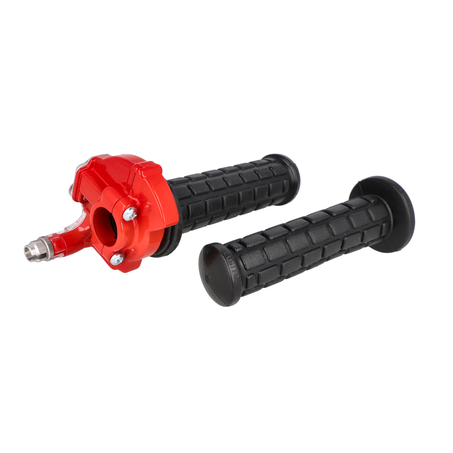 Gashendelset Lusito Speed Haaks Rood/zwart Bromfiets, Scooter - Afbeelding 2